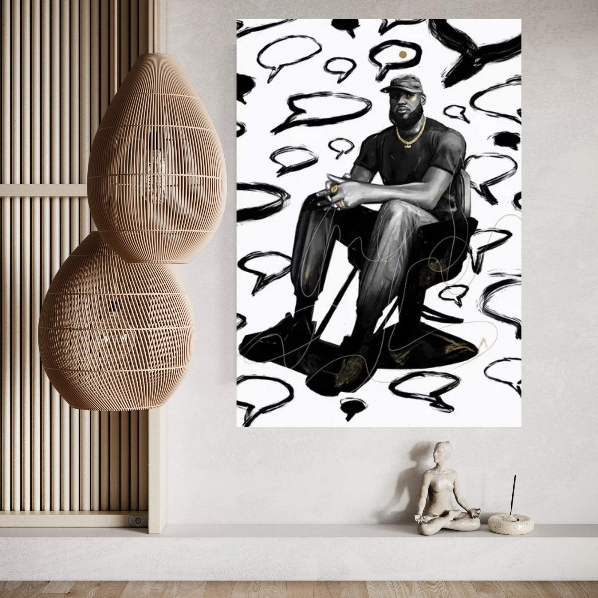 Shop Talk Canvas Wall Art - Y Canvas