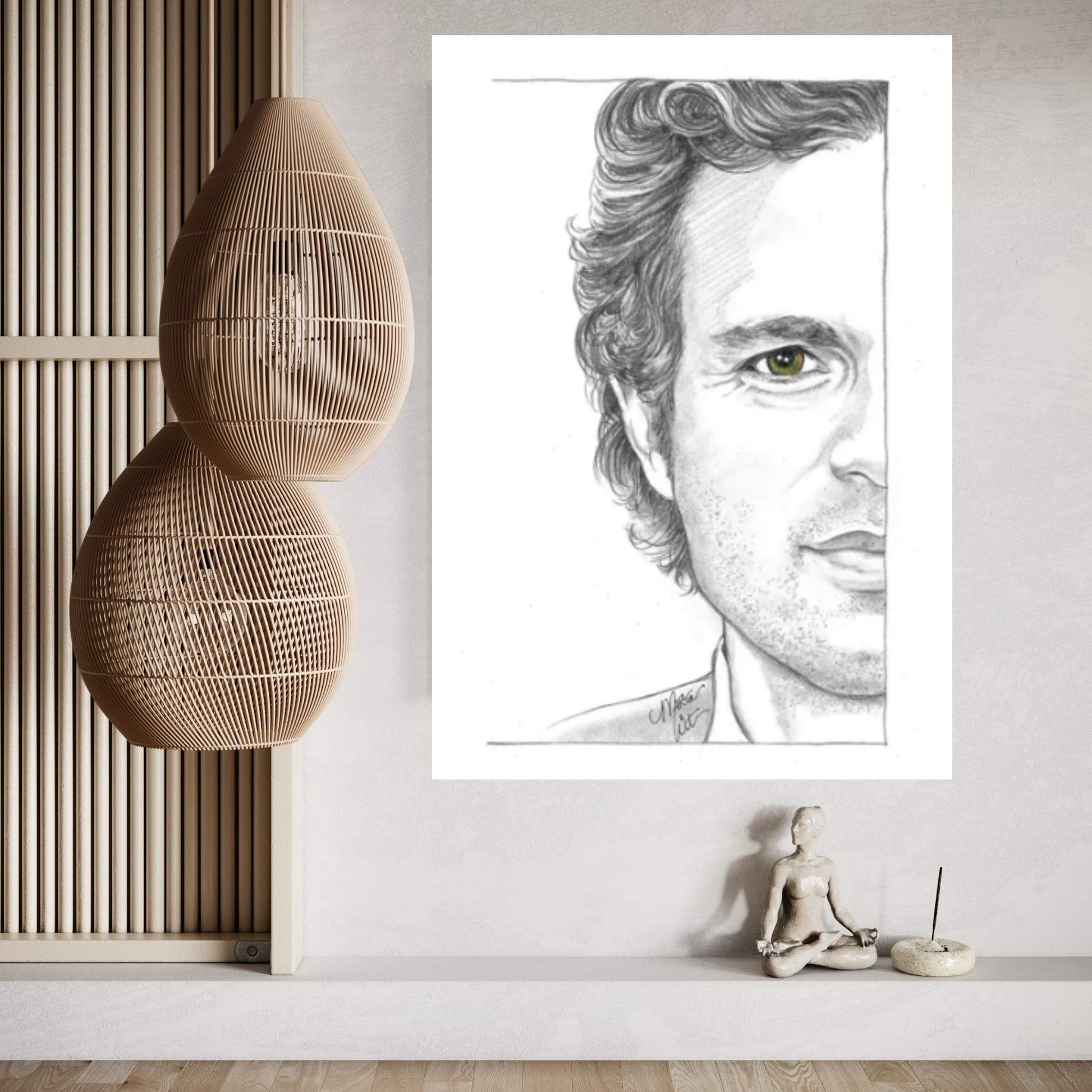 Bruce Banner Canvas Wall Art - Y Canvas