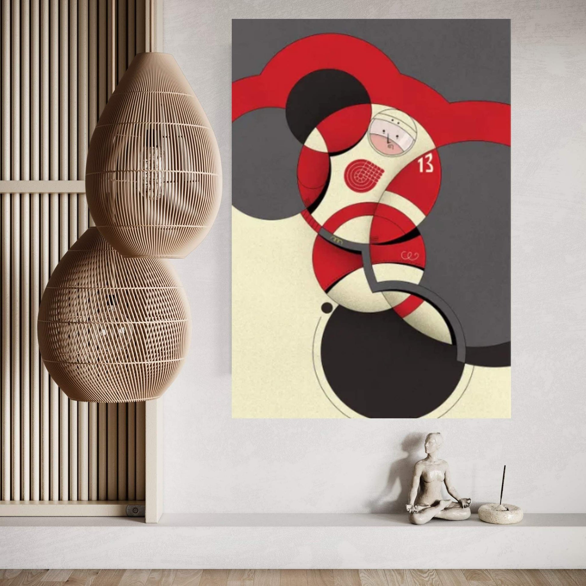 Magic Man Canvas Wall Art - Y Canvas