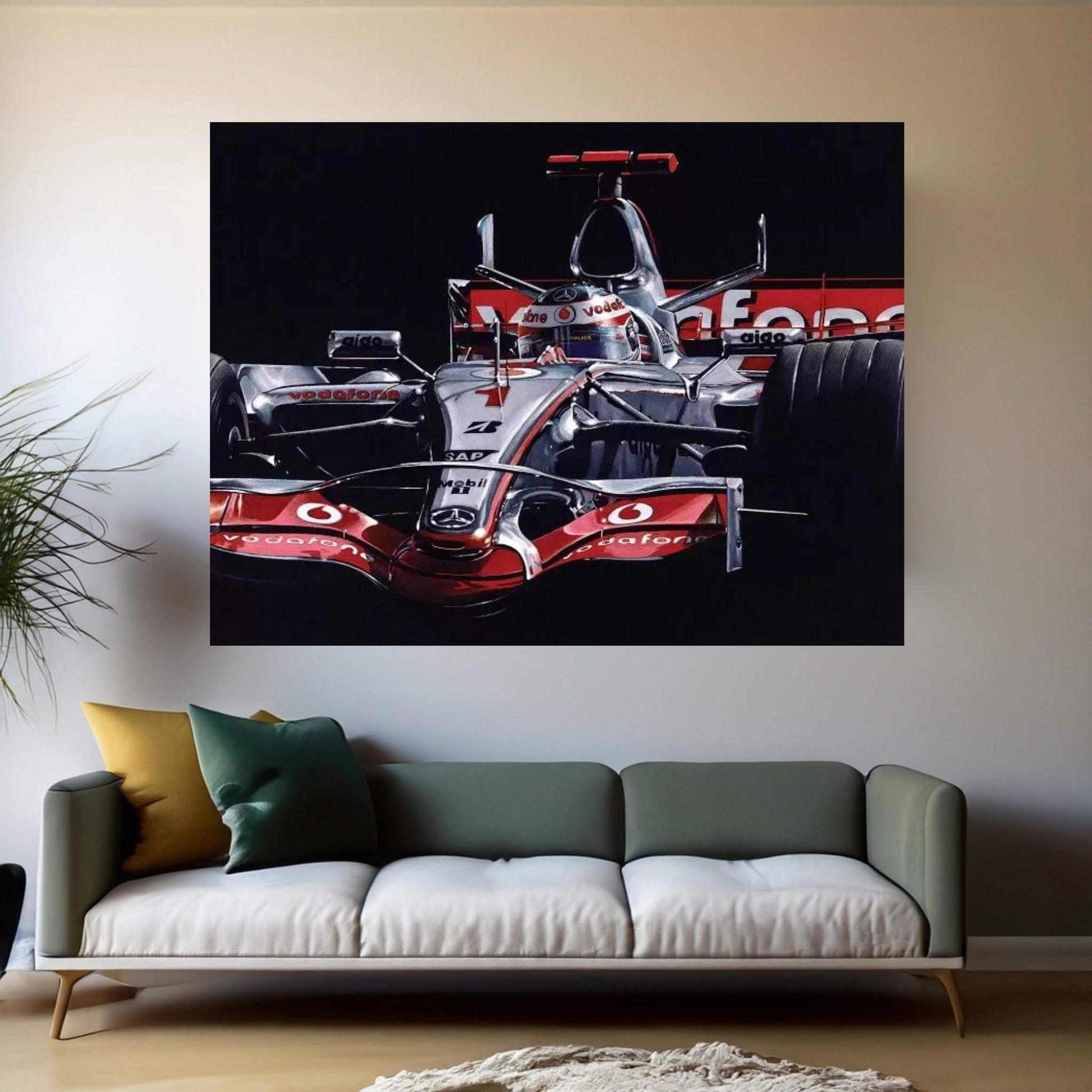 Alonso Canvas Wall Art - Y Canvas