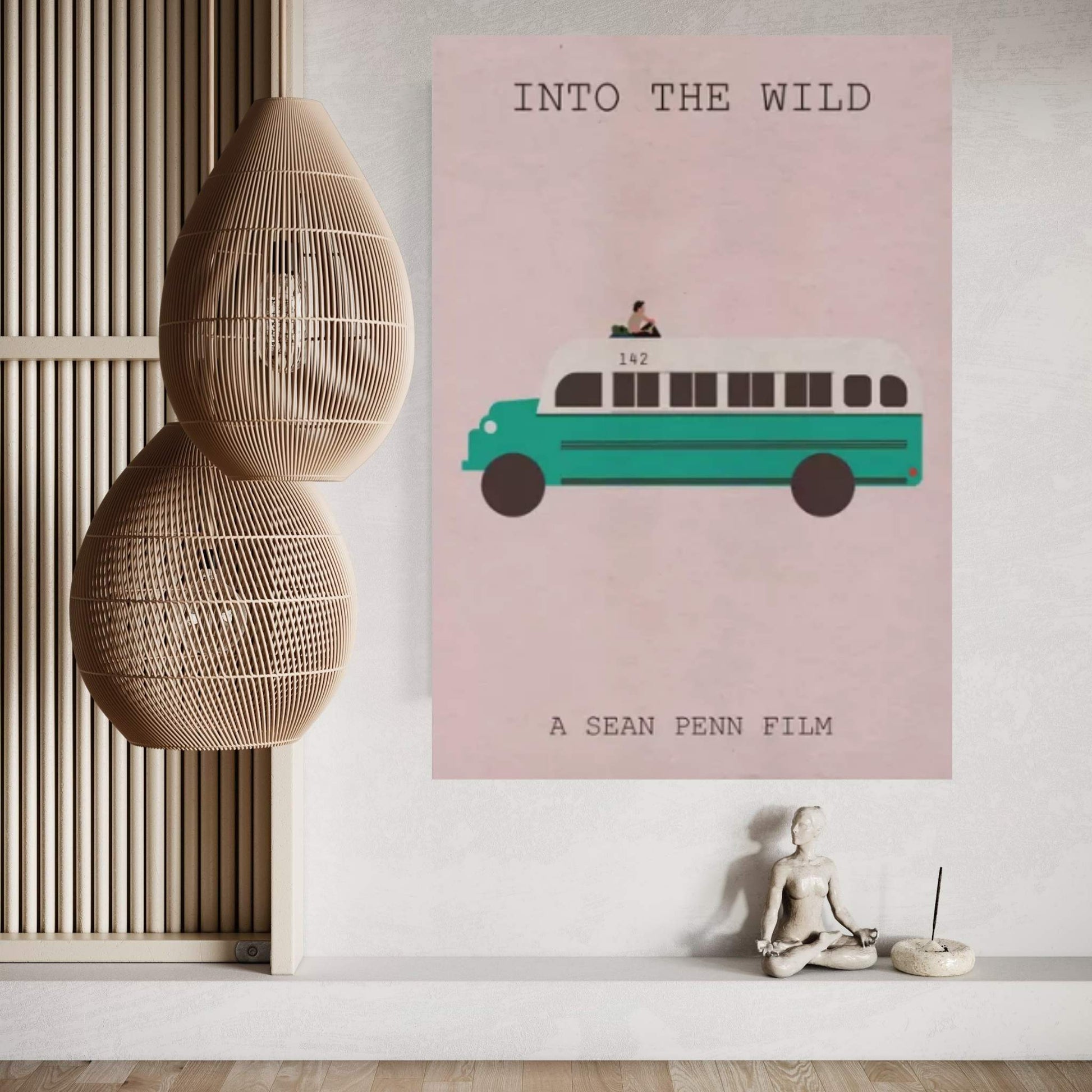 Into The Wild Minimalist Poster Canvas Wall Art - Y Canvas