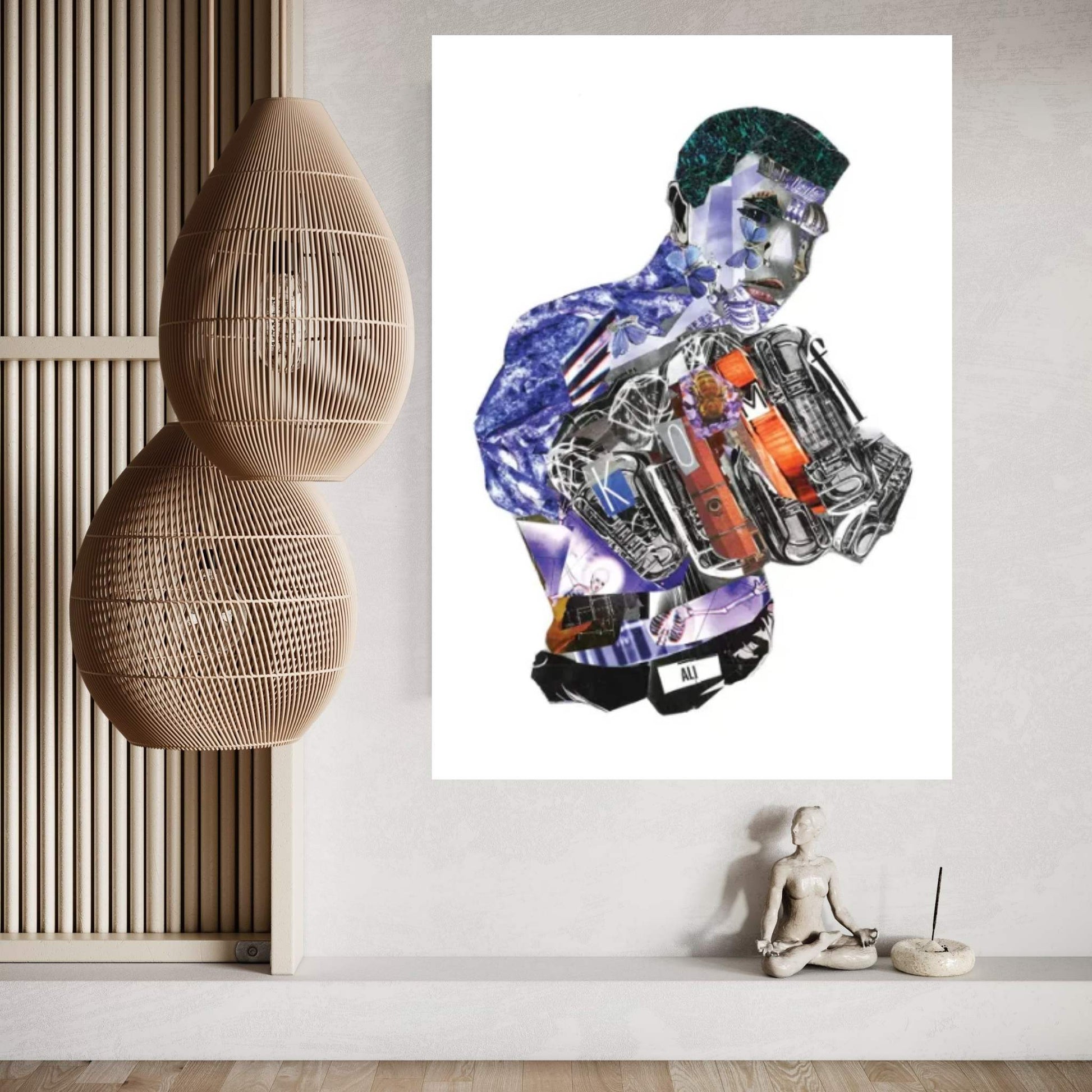 Ali Canvas Wall Art - Y Canvas