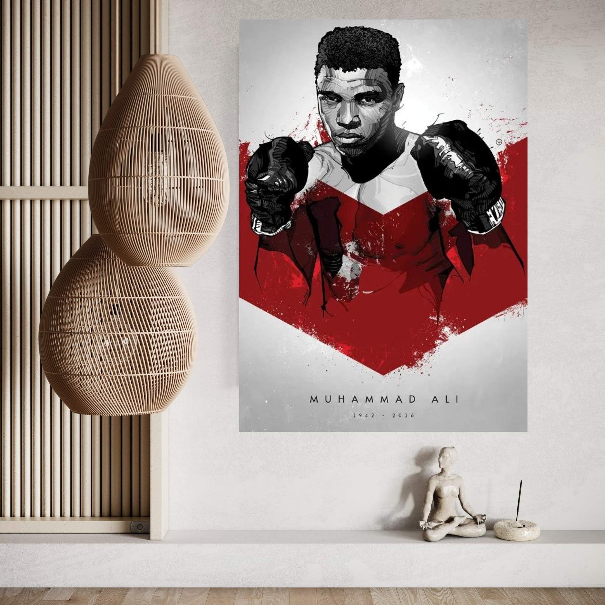Ali Canvas Wall Art - Y Canvas