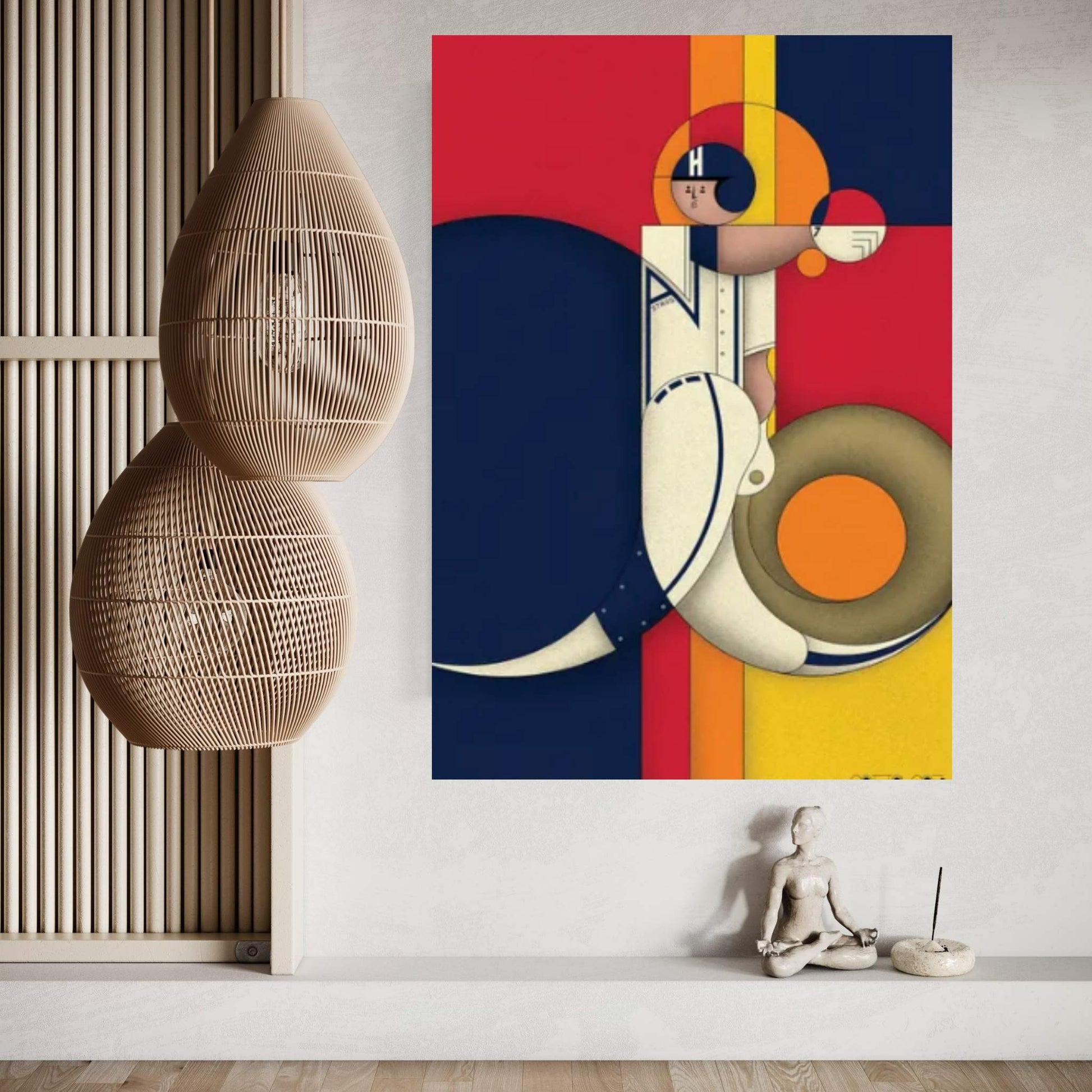 Biggio Canvas Wall Art - Y Canvas