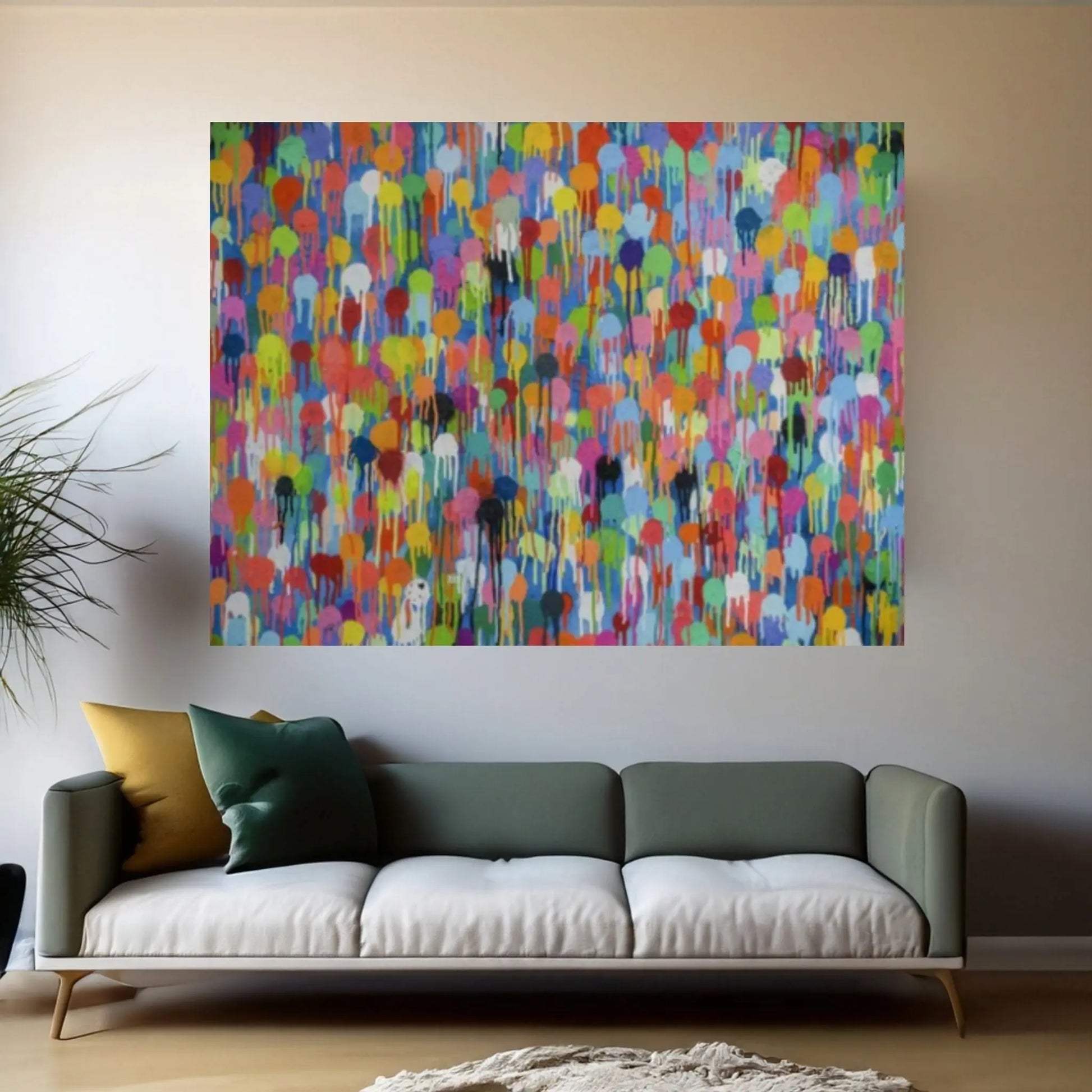 Graffiti Painting Street Canvas Wall Art Poster Print Art Canvas Mural Canvas Art Graffiti Canvas Street Art Painting Canvas Wall Art - Y Canvas