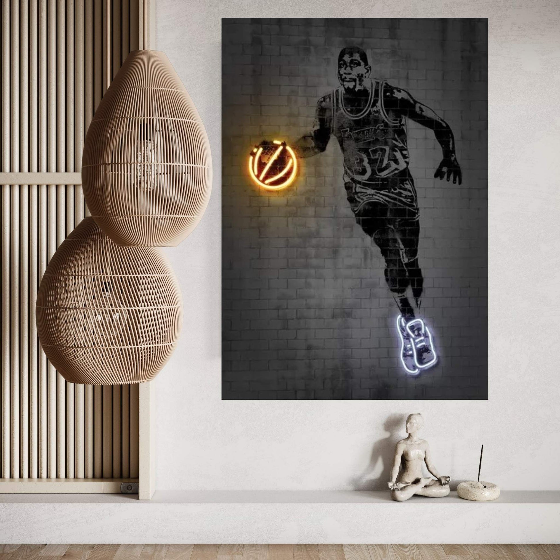 Magic Johnson Canvas Wall Art - Y Canvas