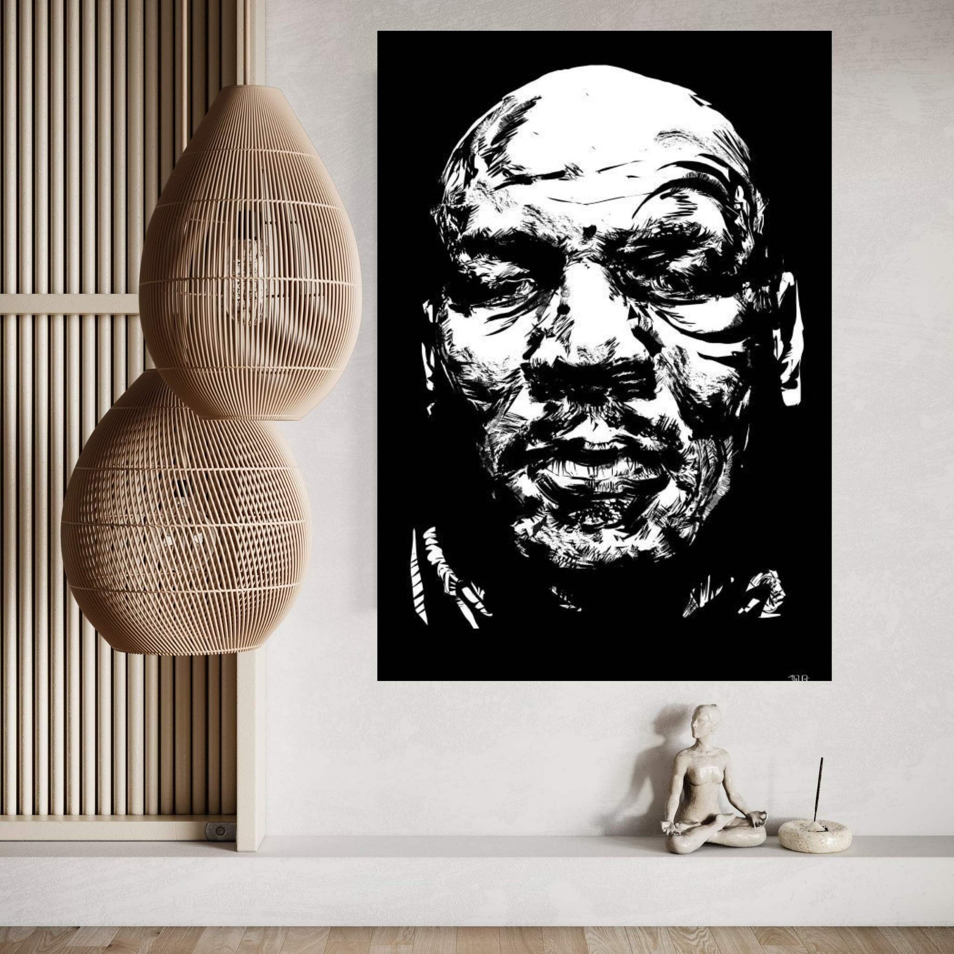 Mike Tyson Canvas Wall Art - Y Canvas
