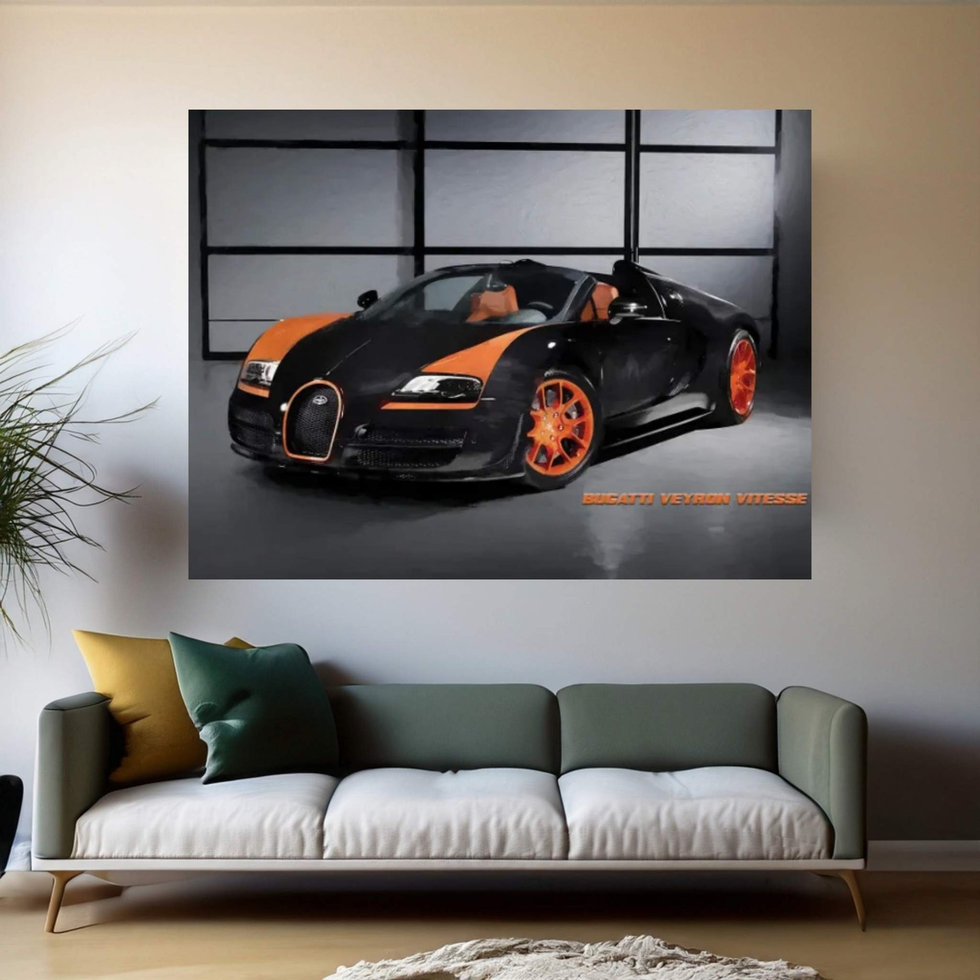 Bugatti Veyron Vitesse Canvas Wall Art - Y Canvas