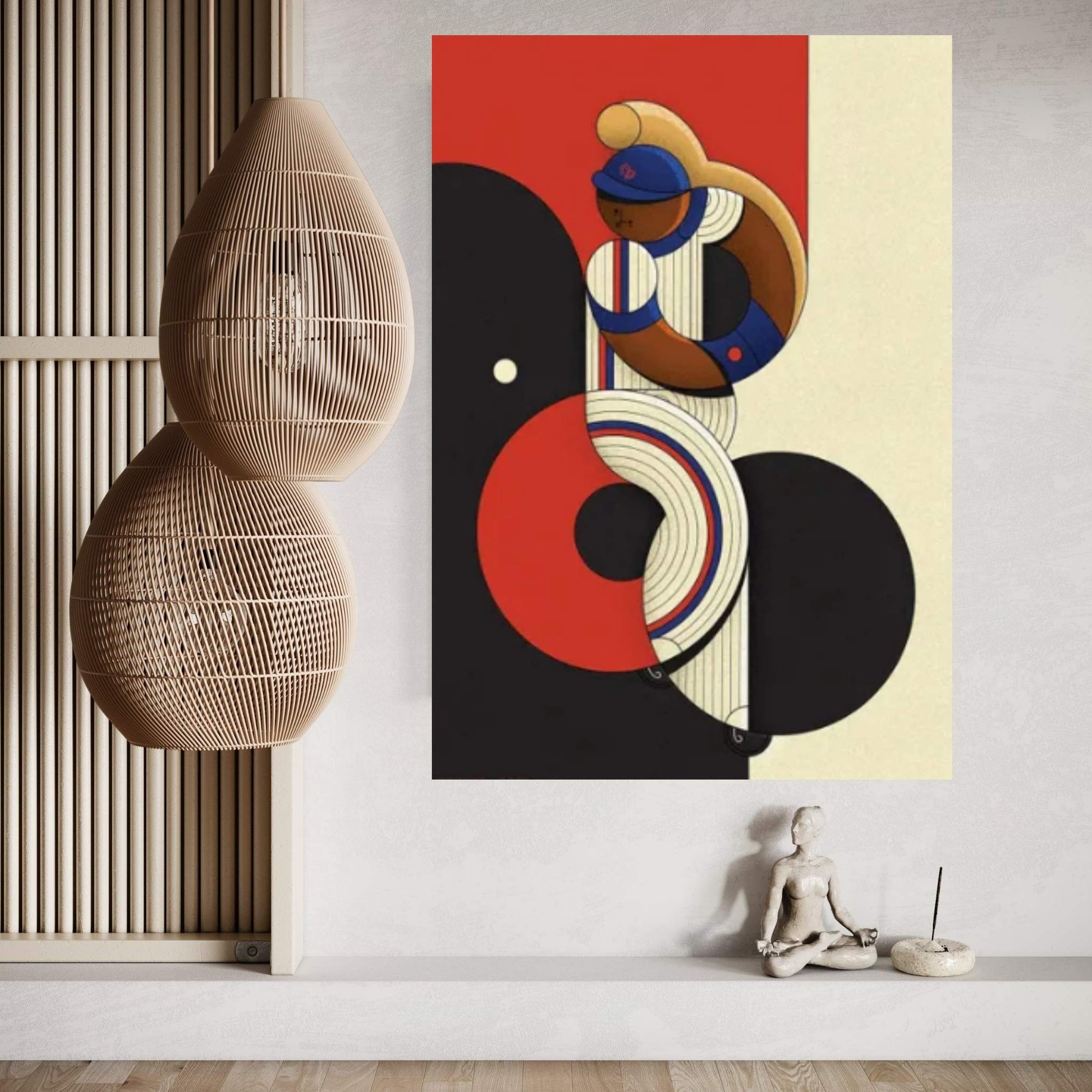 Straw Canvas Wall Art - Y Canvas