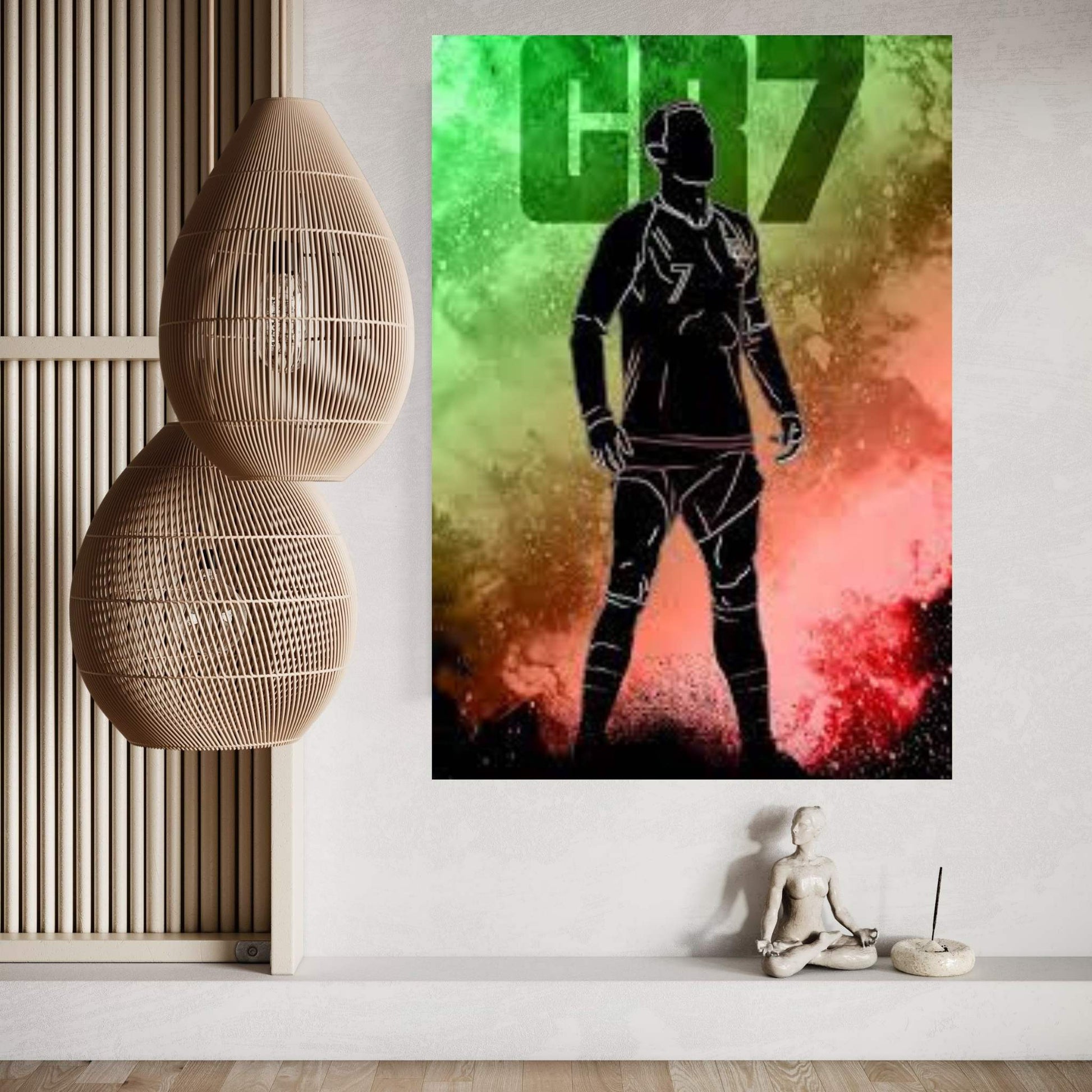 Soul Of CR7 Canvas Wall Art - Y Canvas