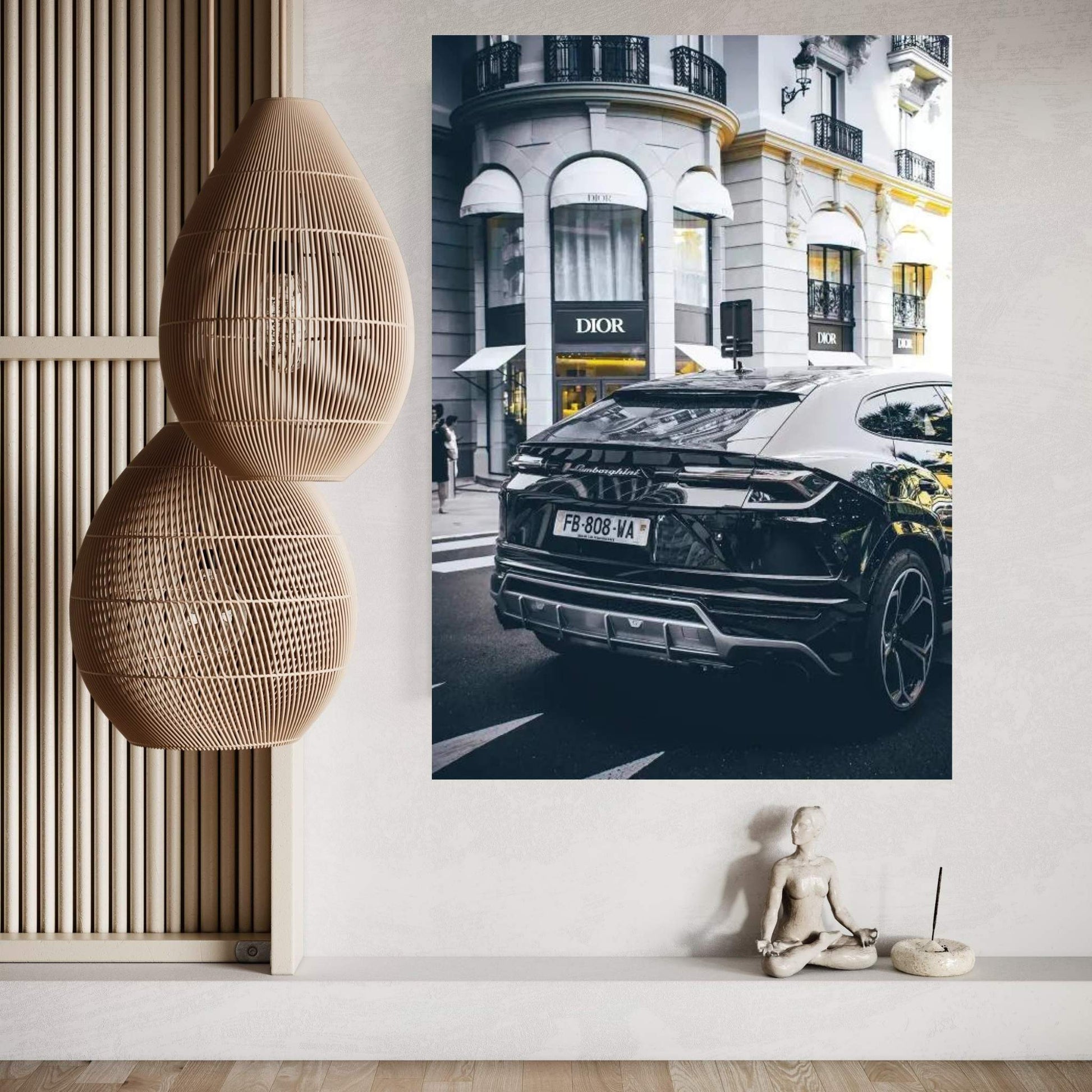 Dior III Canvas Wall Art - Y Canvas