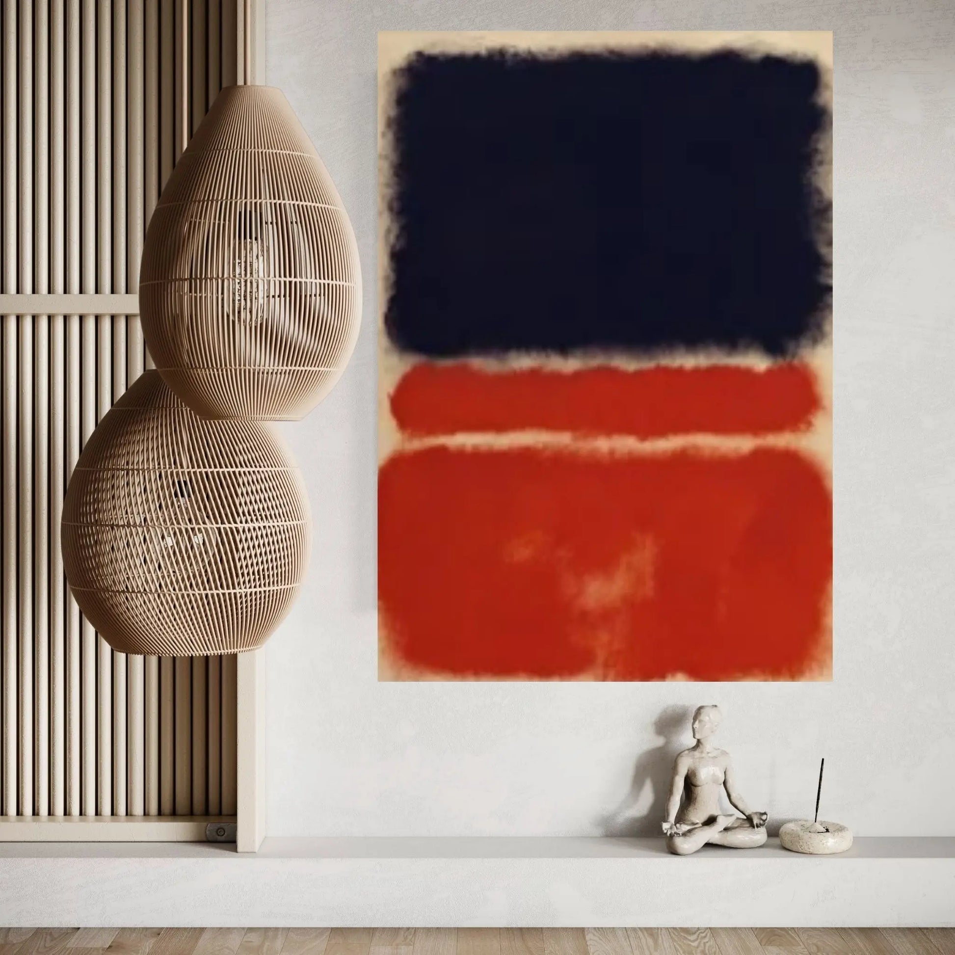 Mark Rothko Frame Canvas/Poster Art Reproduction, Rothko Reproduction - Y Canvas