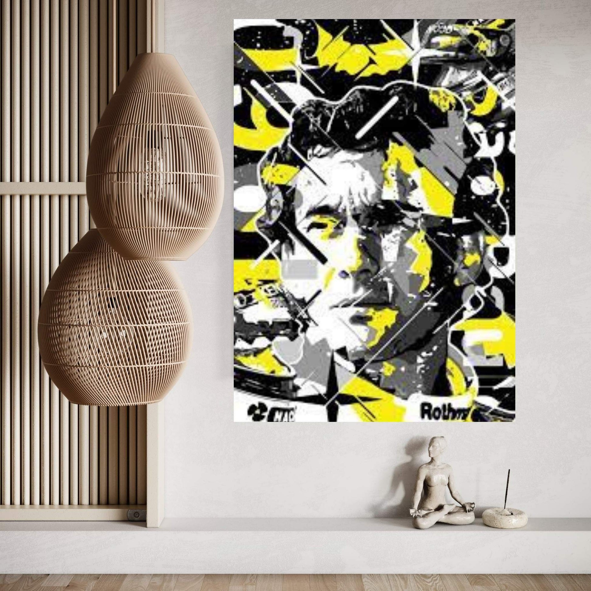 Senna Canvas Wall Art - Y Canvas