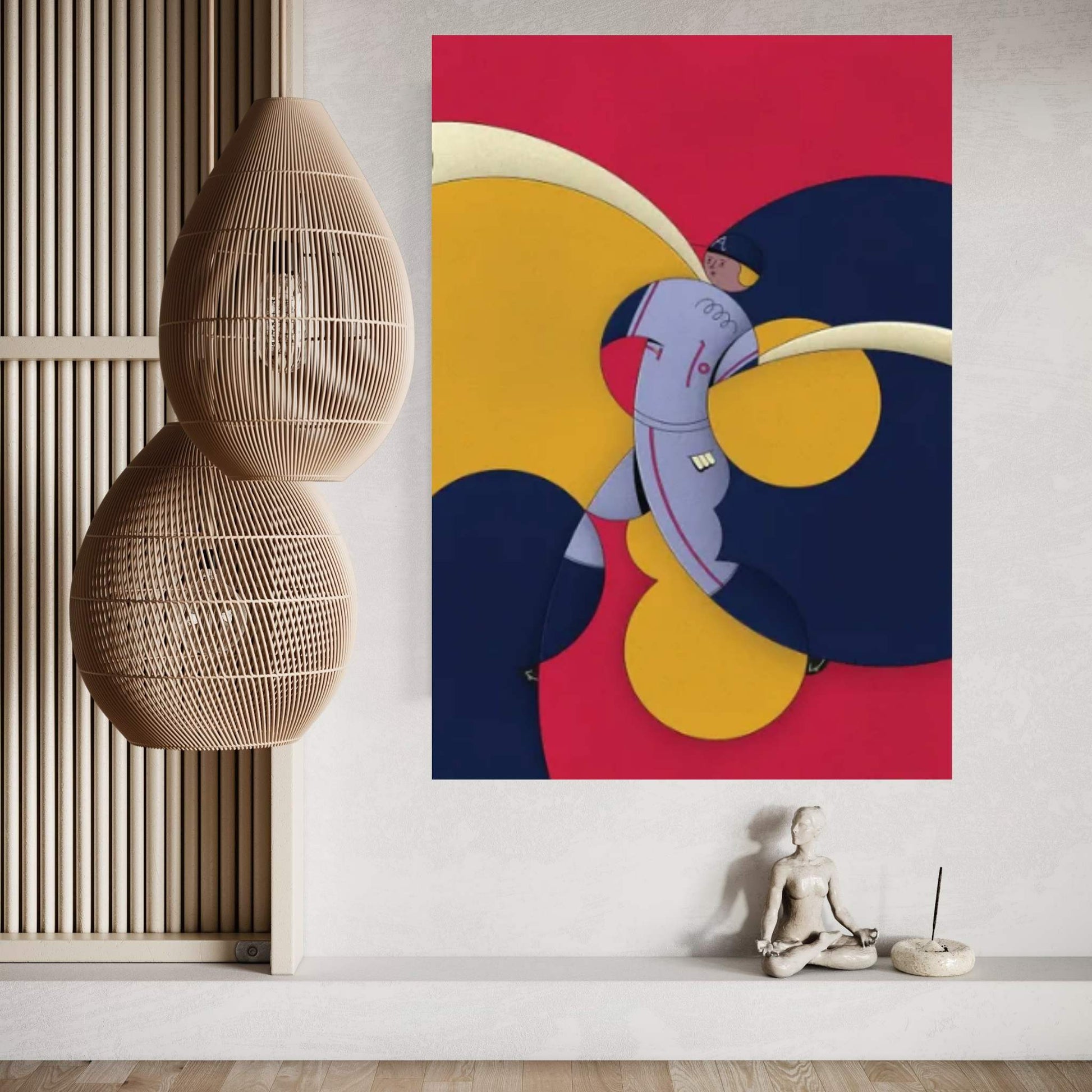 Chipper Canvas Wall Art - Y Canvas