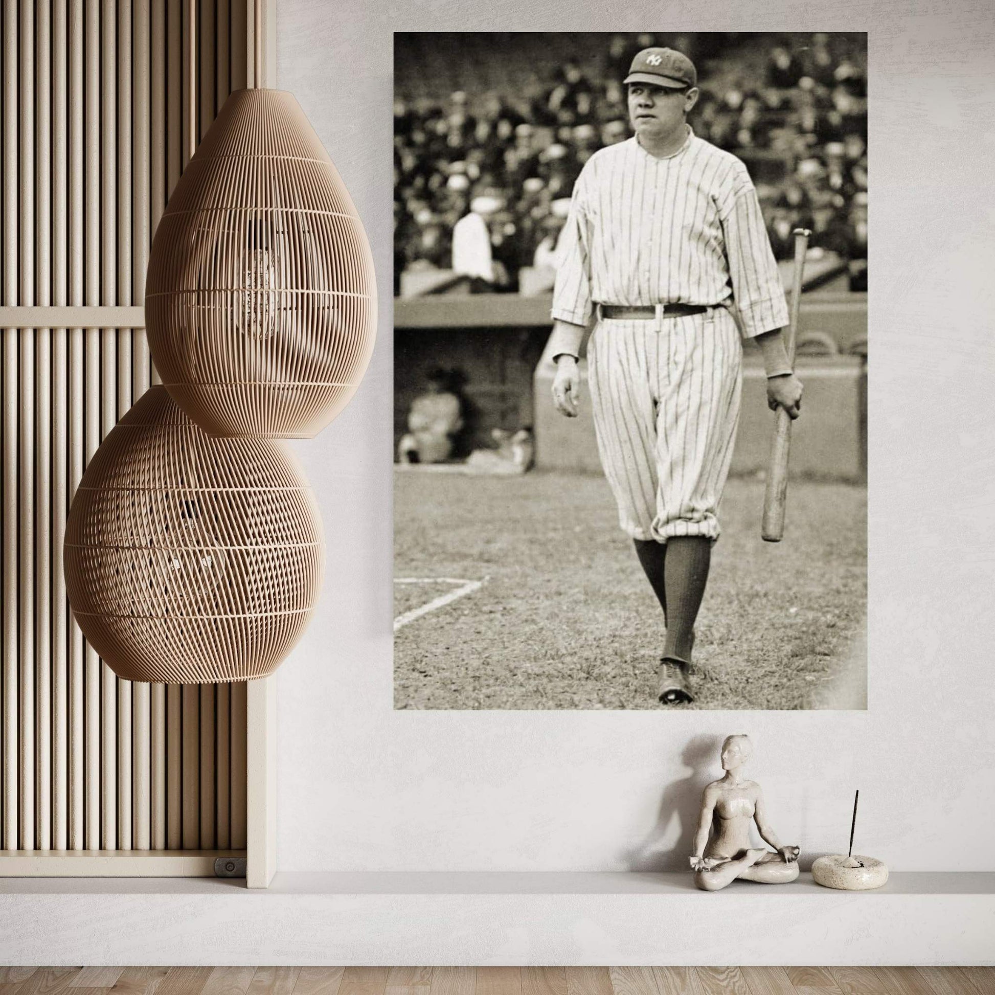 George H. Ruth Canvas Wall Art - Y Canvas