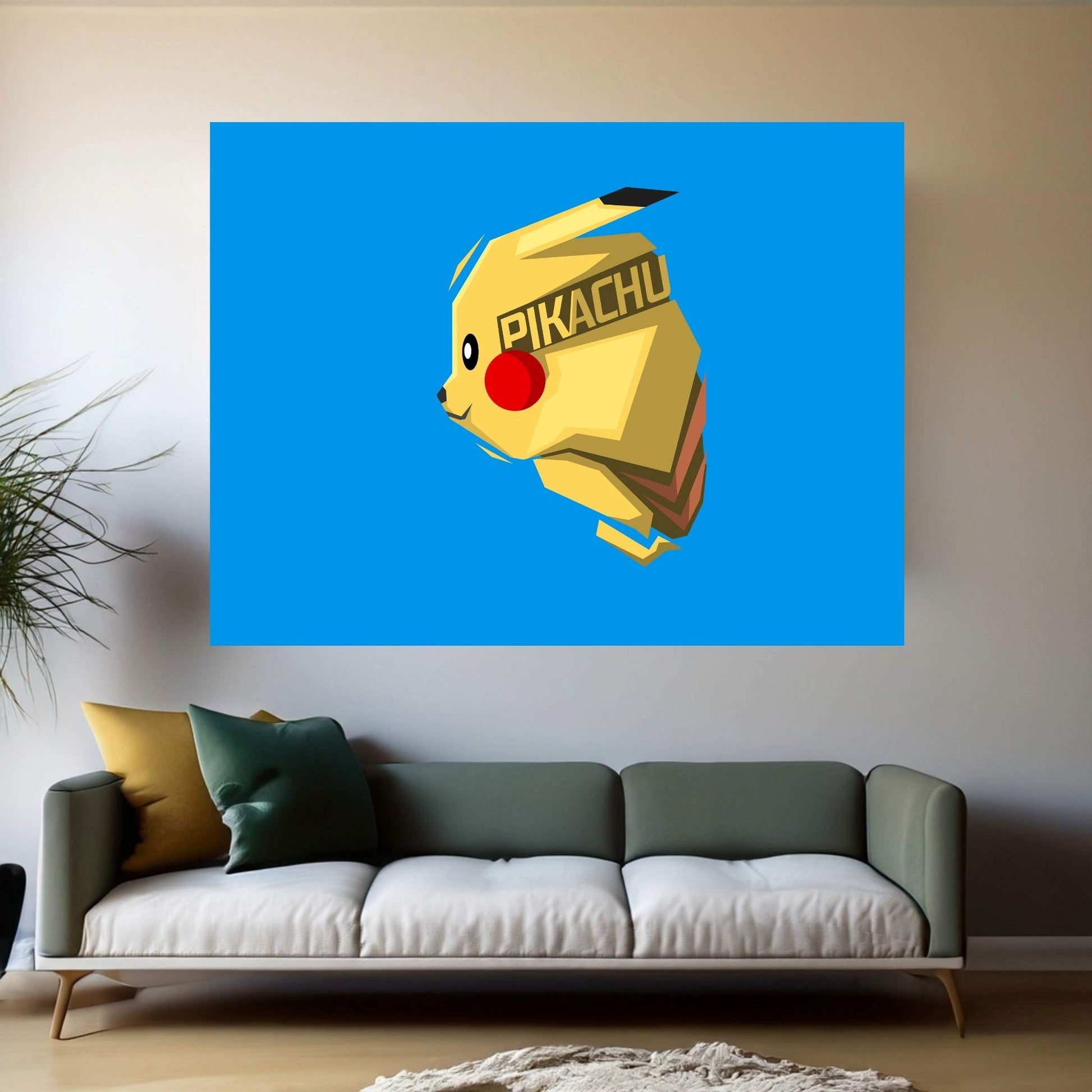 Pokémon - Pikachu Canvas Wall Art - Y Canvas