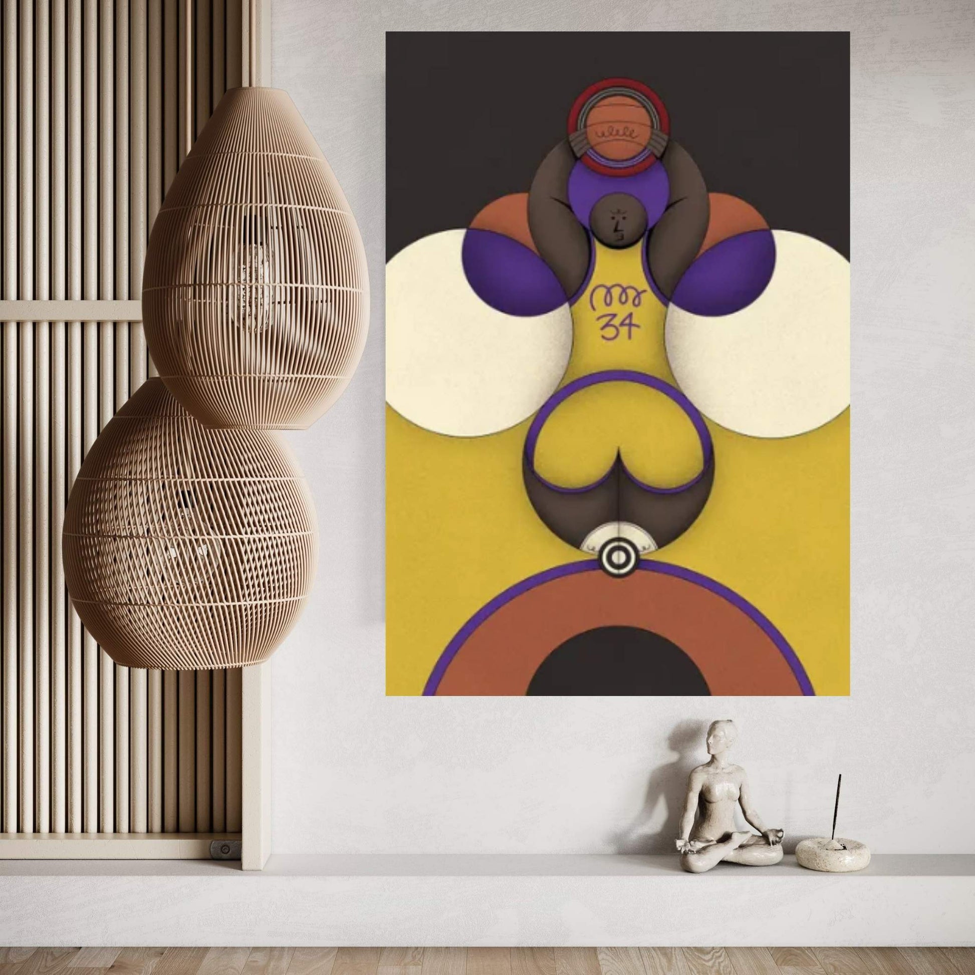 Shaqnosis Canvas Wall Art - Y Canvas