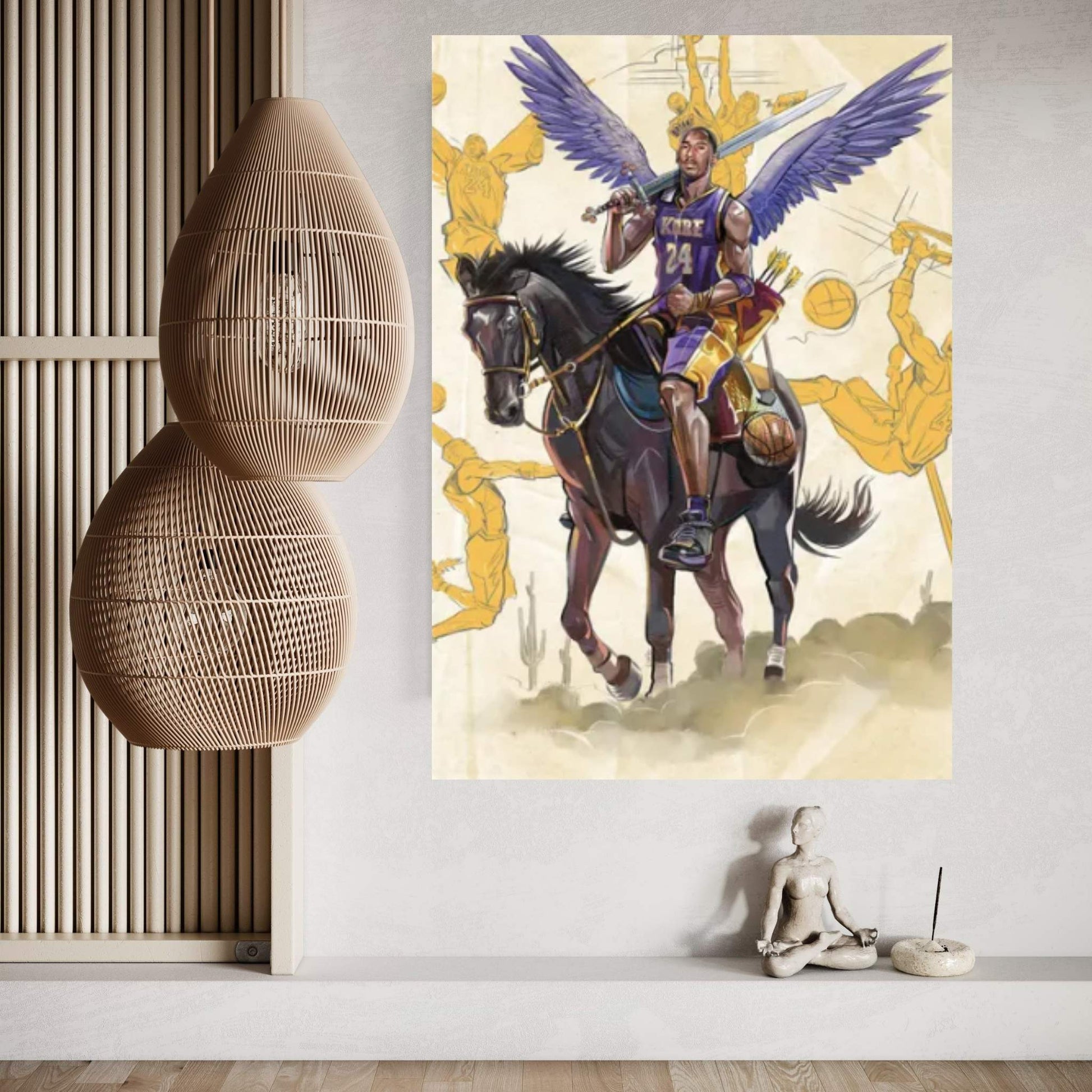 Angel Of Los Angeles Canvas Wall Art - Y Canvas