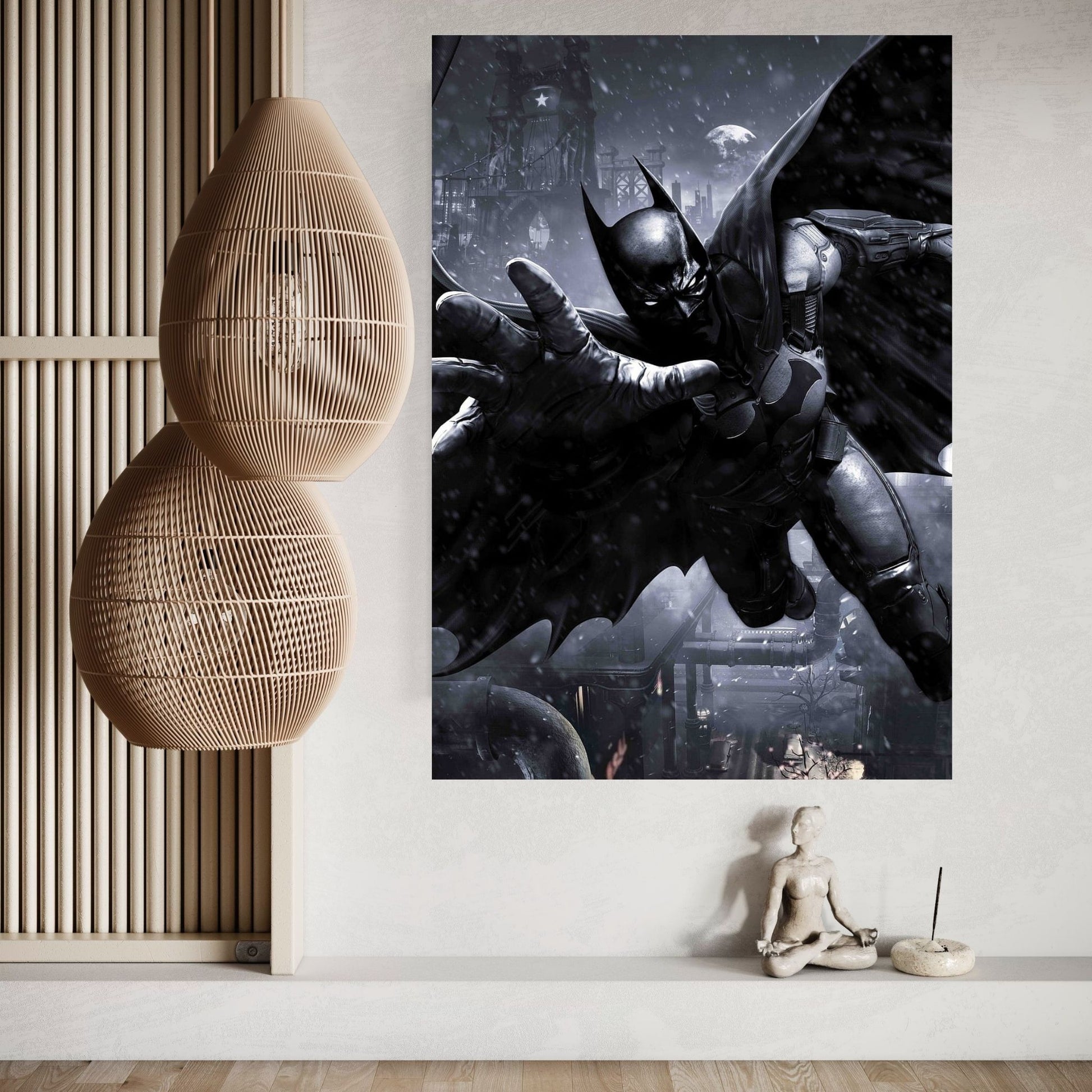 Batman Canvas Wall Art - Y Canvas