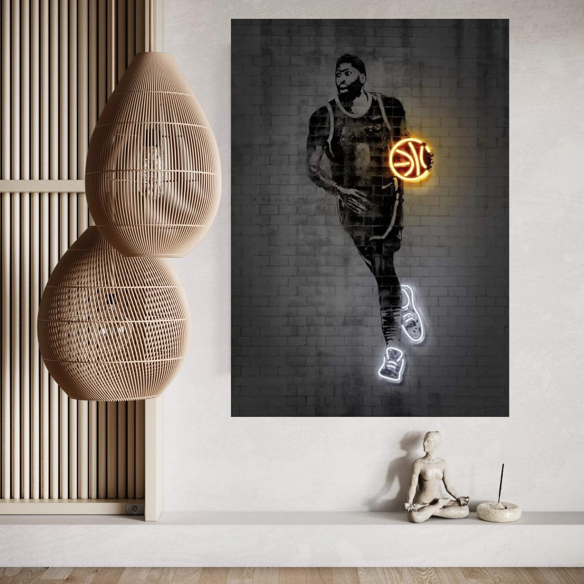 Anthony Davis Canvas Wall Art - Y Canvas