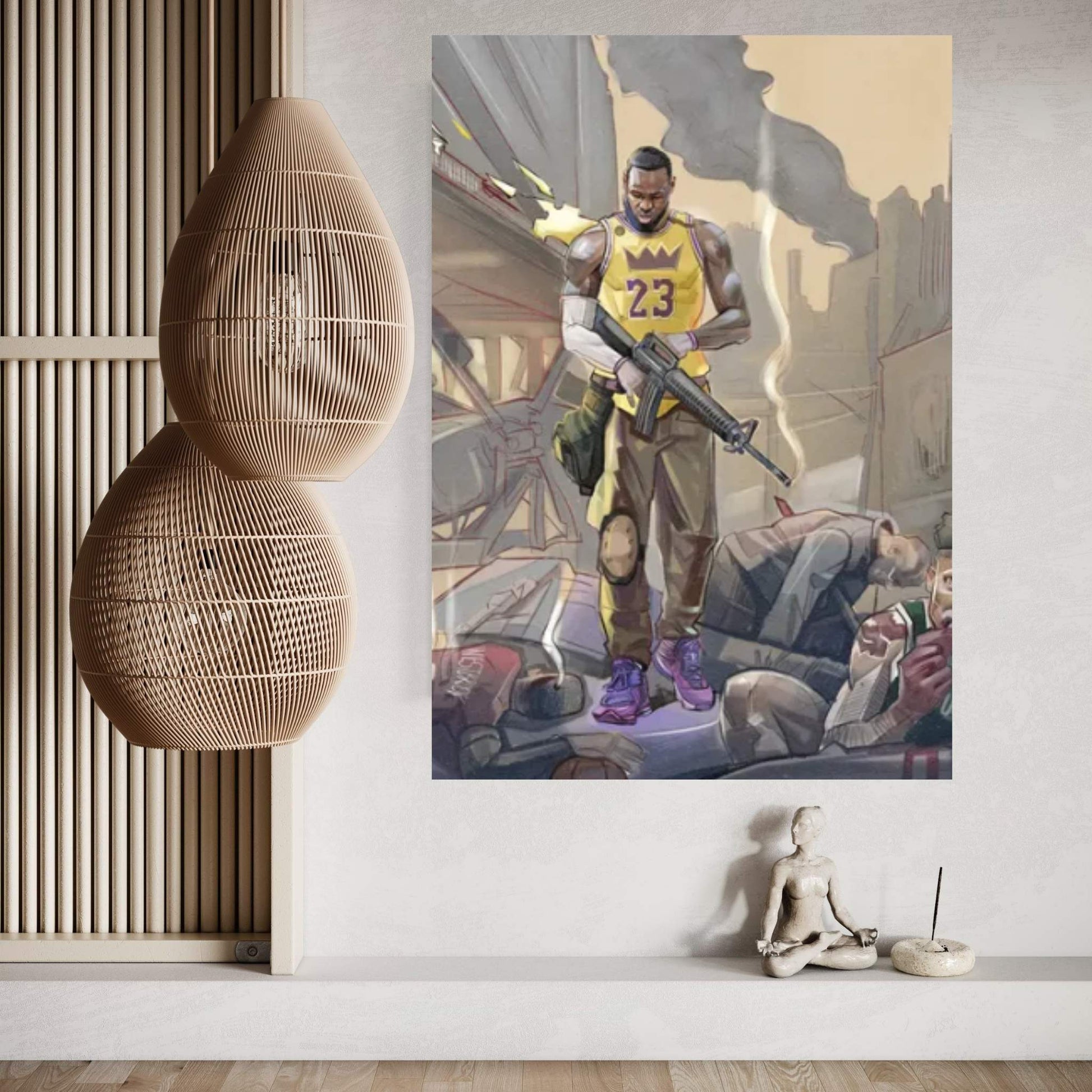 Apocalypse Canvas Wall Art - Y Canvas