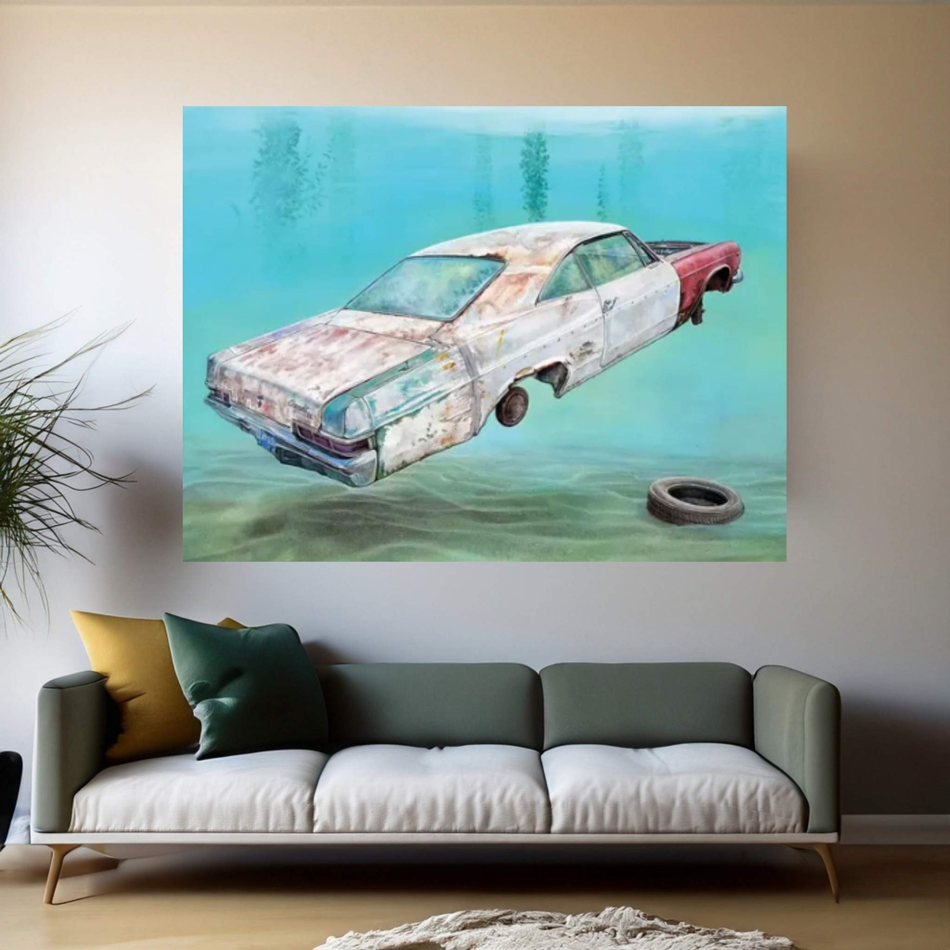 Impalake Canvas Wall Art - Y Canvas