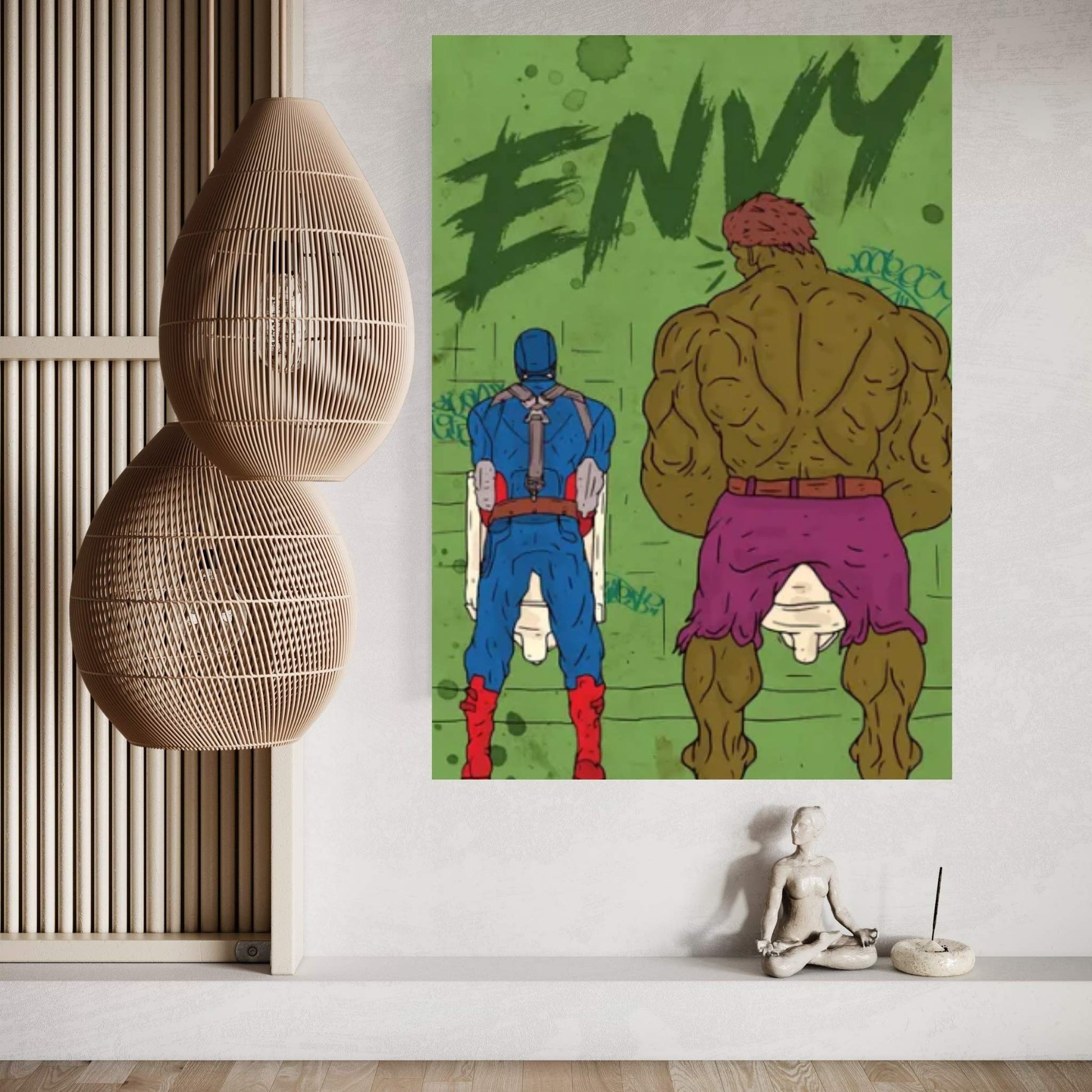 Envy Canvas Wall Art - Y Canvas