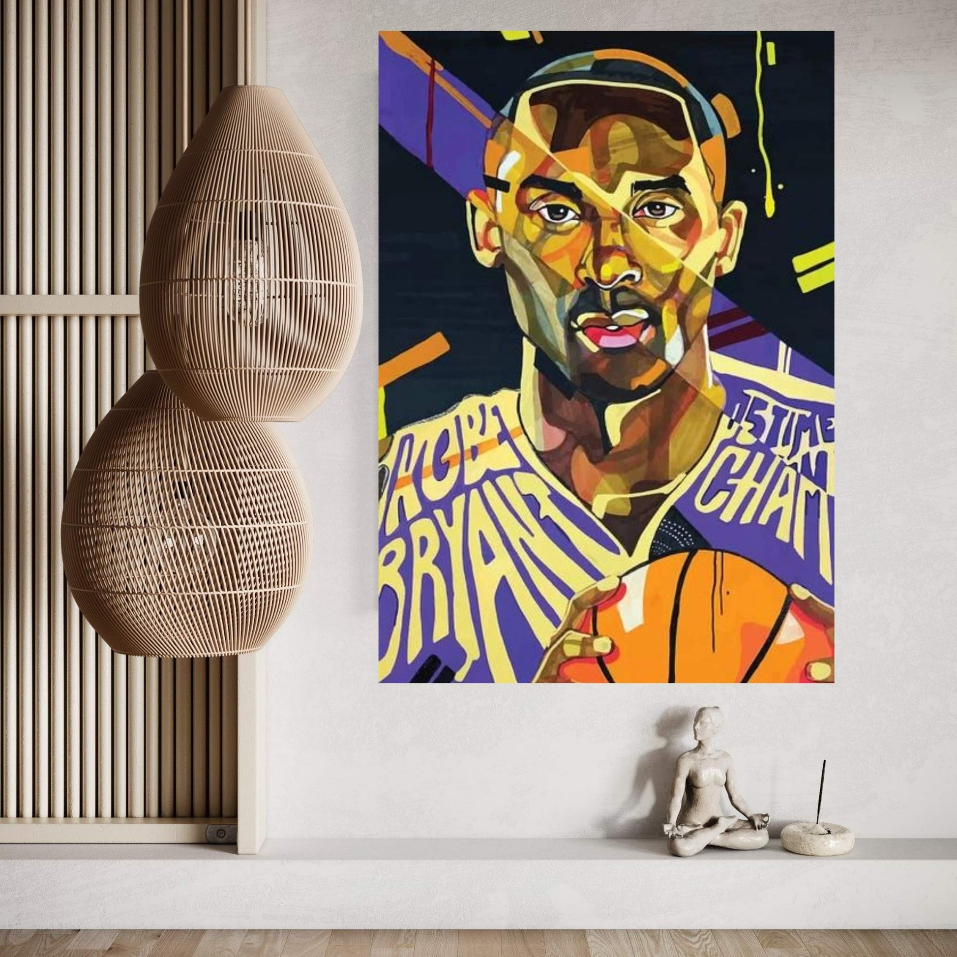 Kobe Bryant Canvas Wall Art - Y Canvas