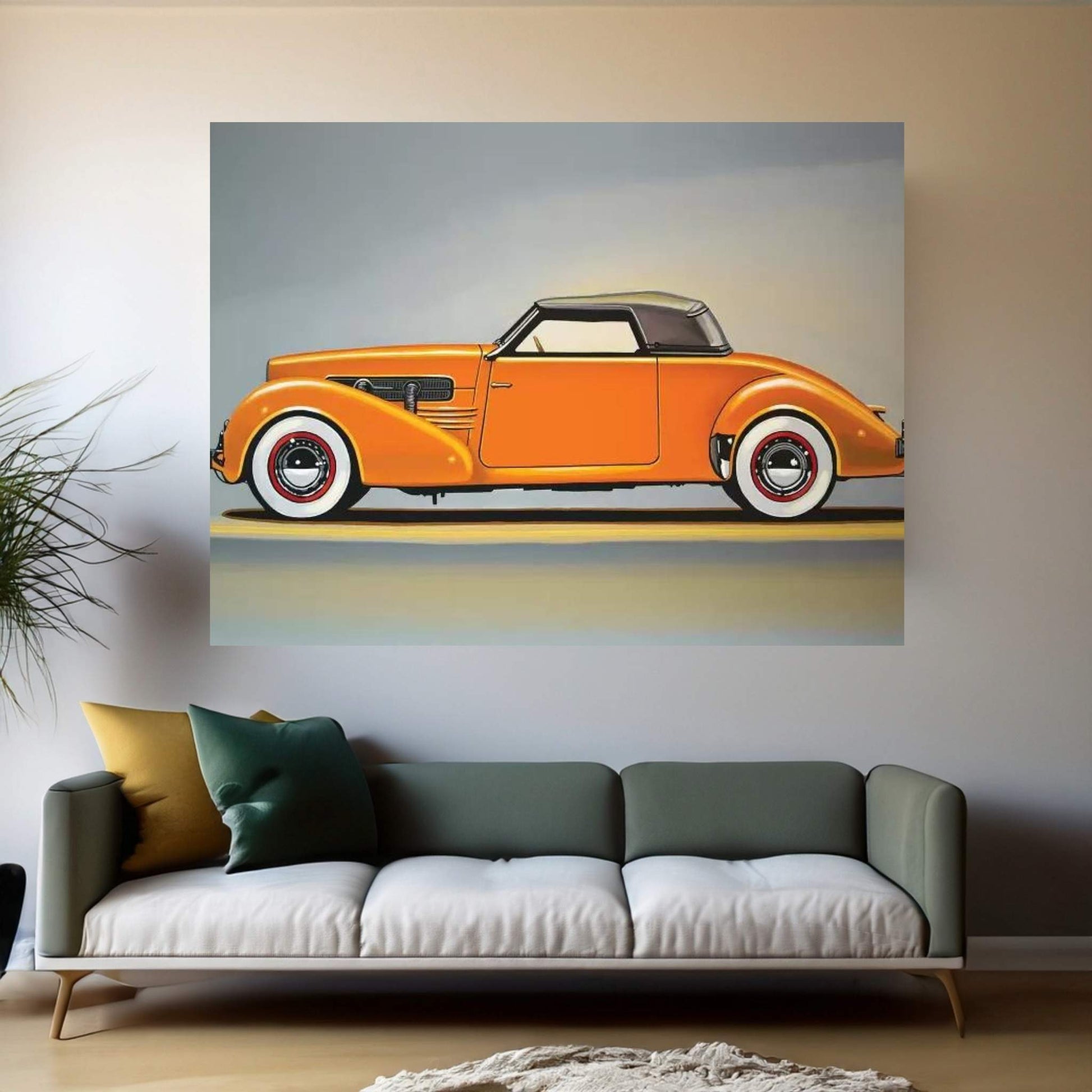 Cord 810 Canvas Wall Art - Y Canvas