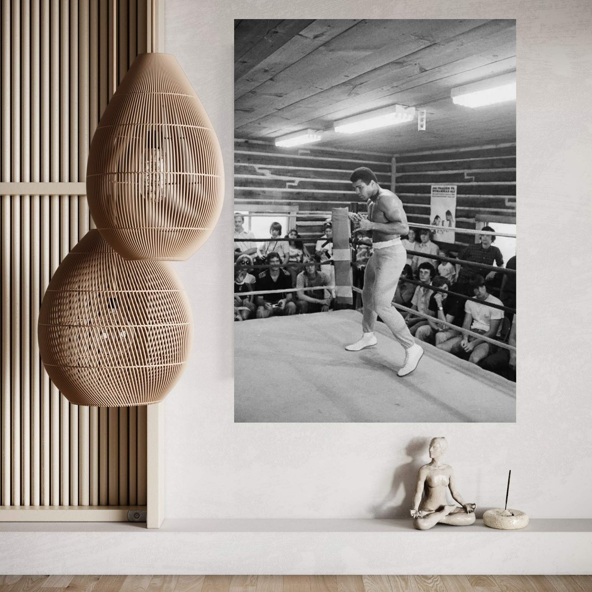 In-Ring Movement At Deer Lake III (Rumble In The Jungle™ Training Camp) Canvas Wall Art - Y Canvas