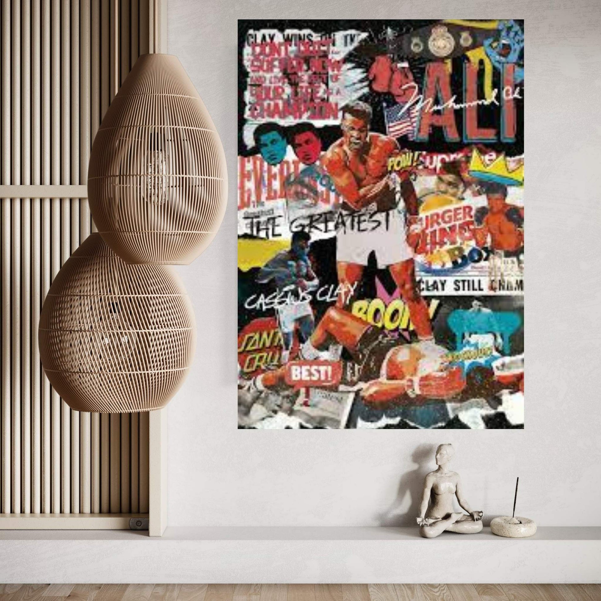 Ali - The Greatest Canvas Wall Art - Y Canvas