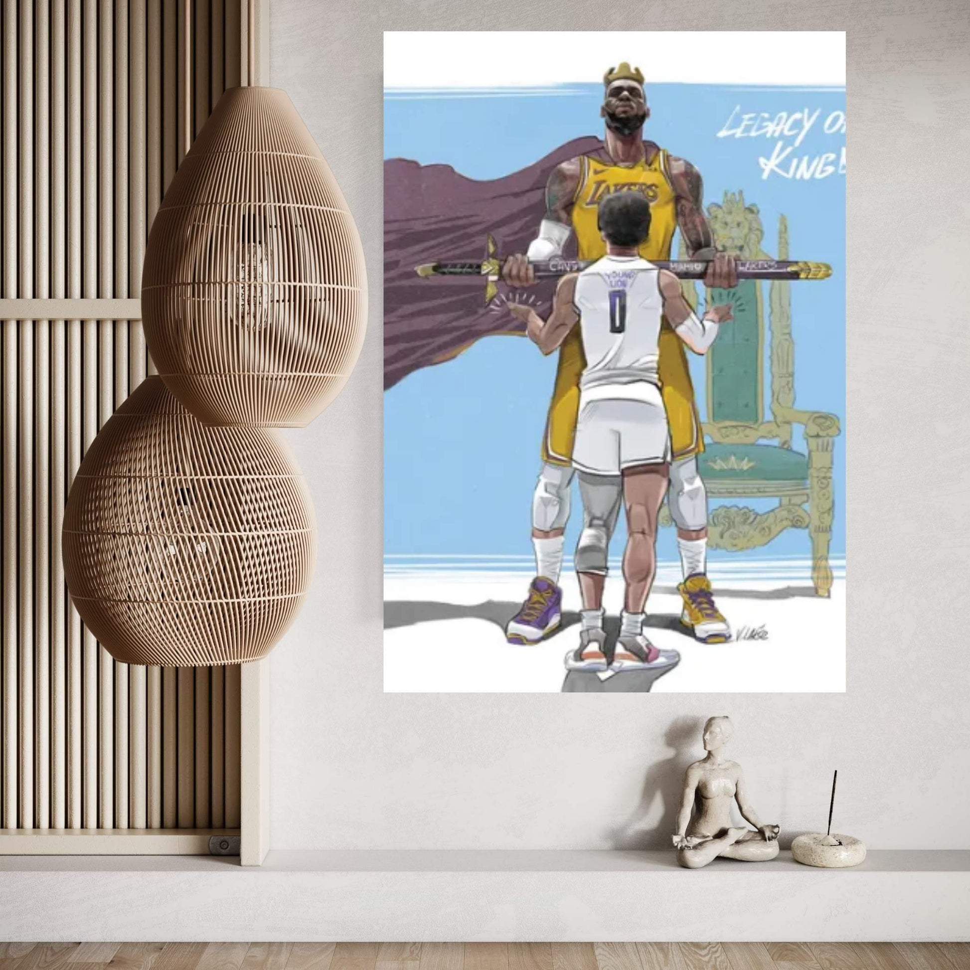 Legacy Of The King Canvas Wall Art - Y Canvas