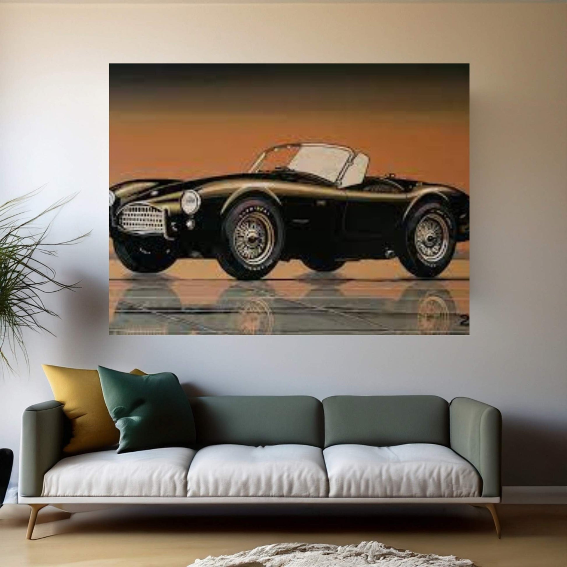 Shelby Cobra 1962 Canvas Wall Art - Y Canvas