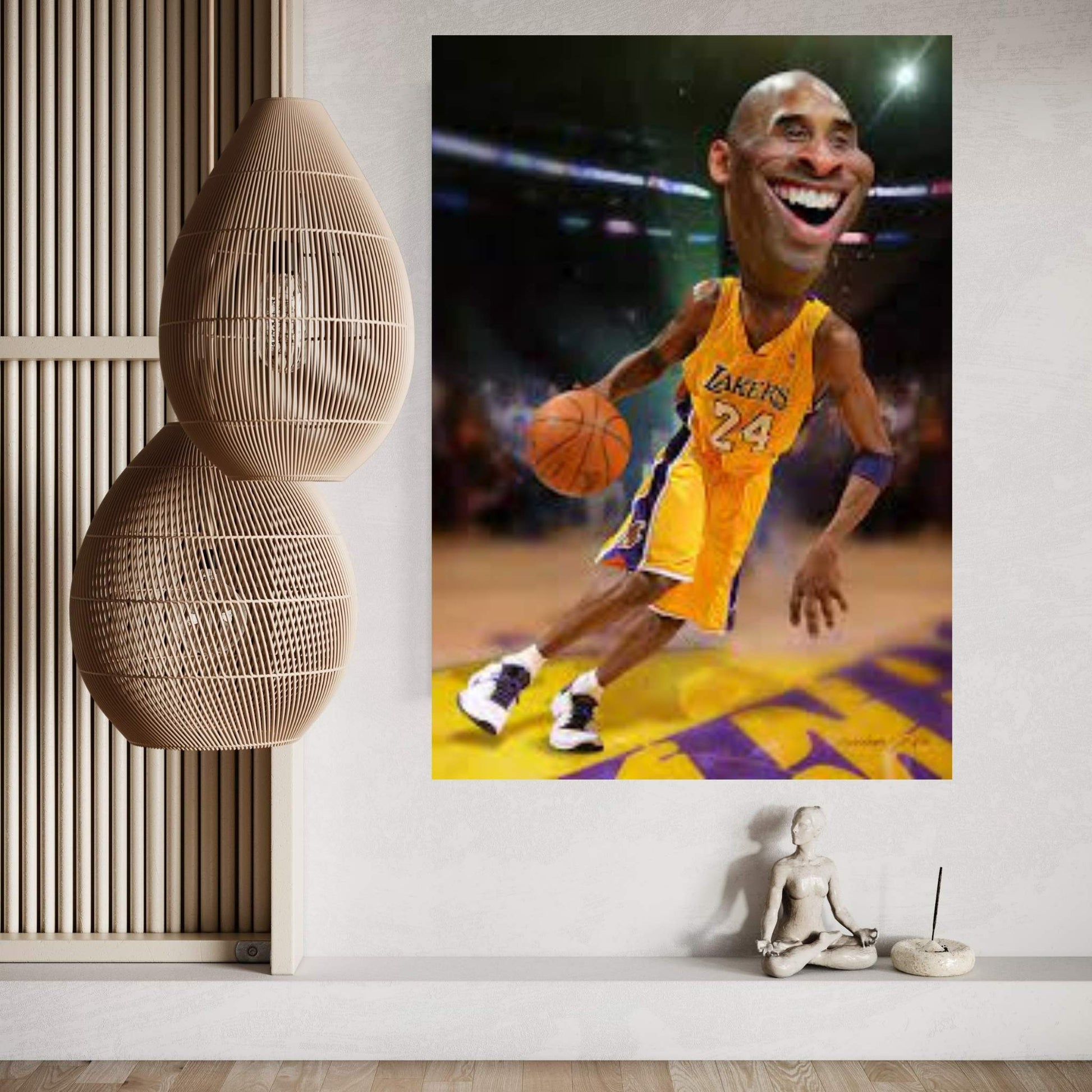 Kobe Bryant Canvas Wall Art - Y Canvas