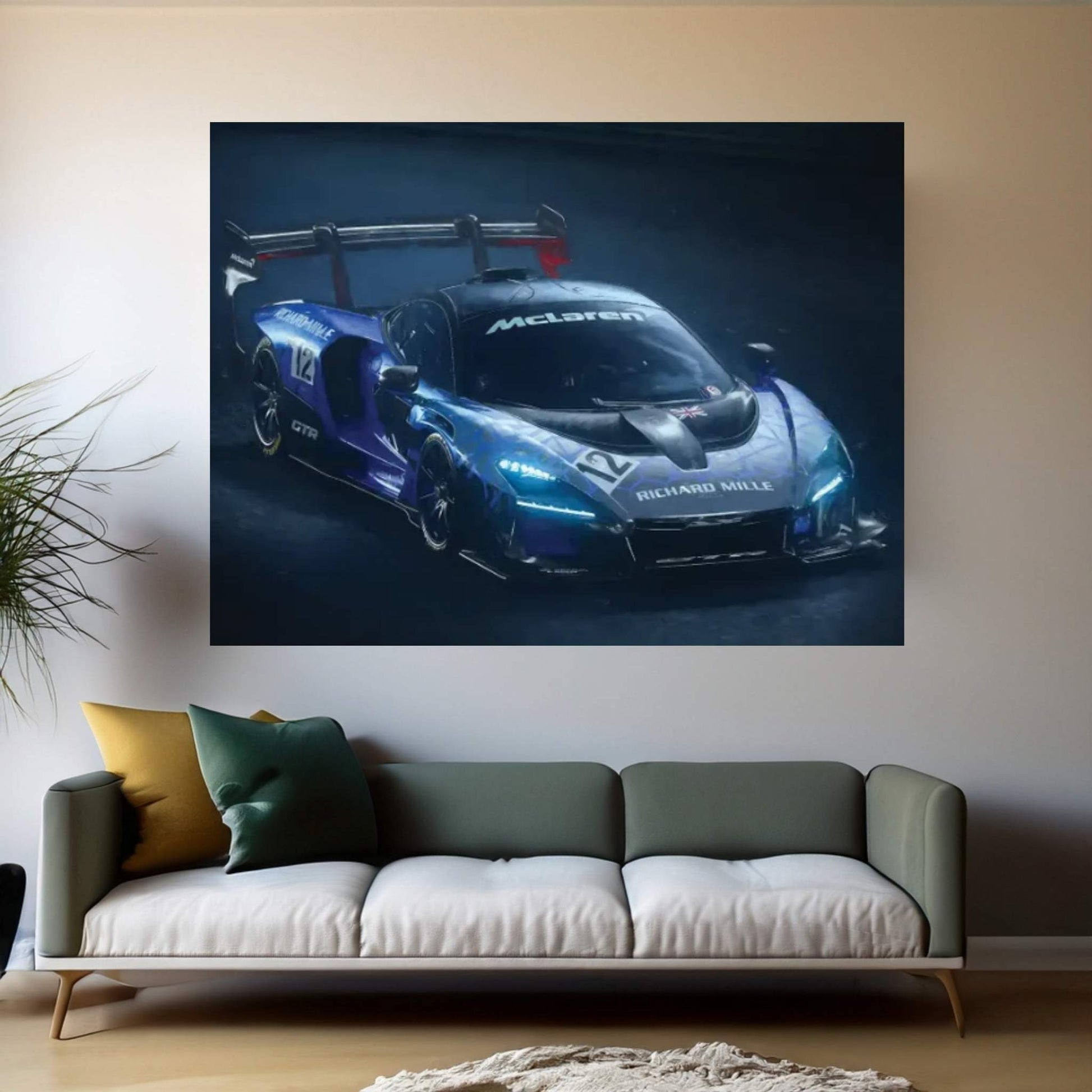 McLaren Tuning Canvas Wall Art - Y Canvas