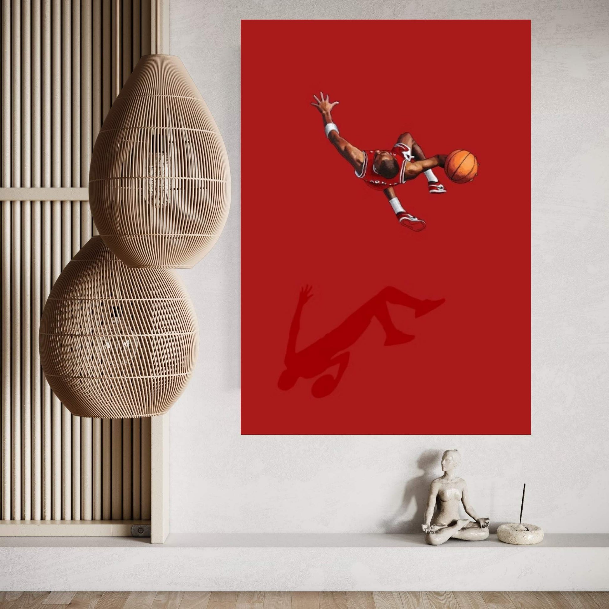 Frequent Fliers Jordan Canvas Wall Art - Y Canvas