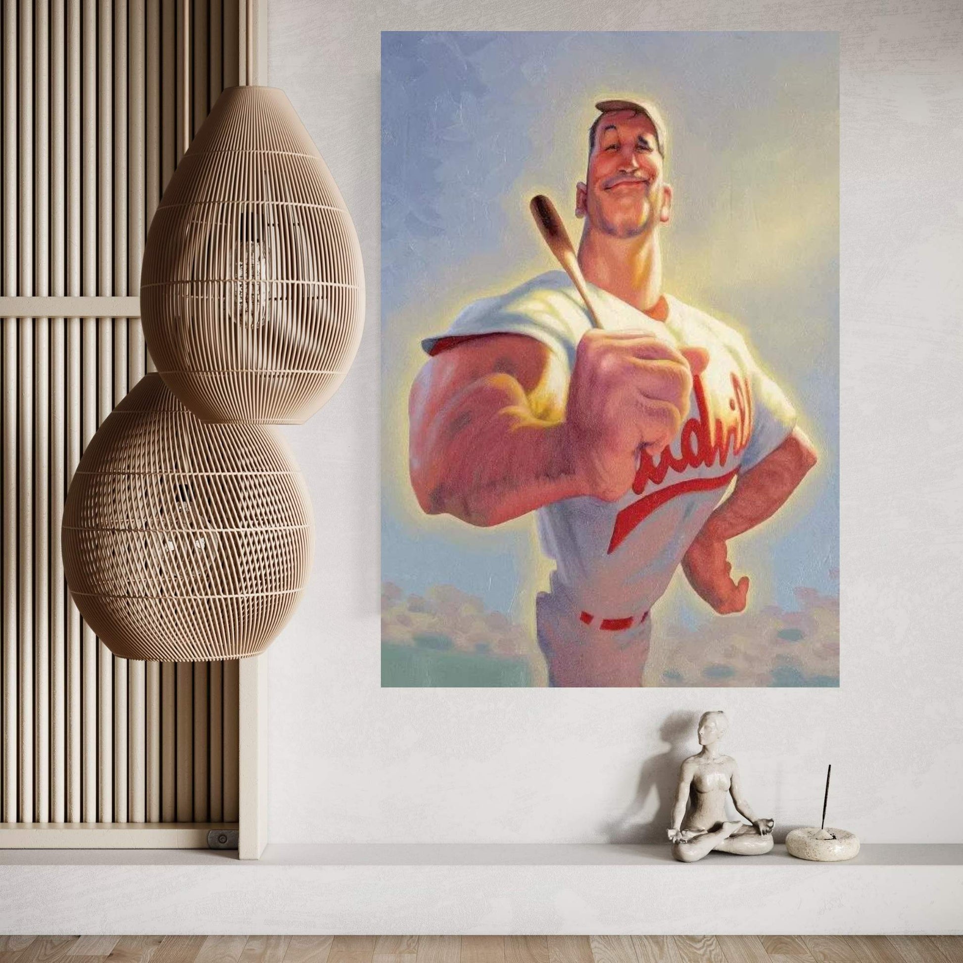 Casey At The Bat Canvas Wall Art - Y Canvas