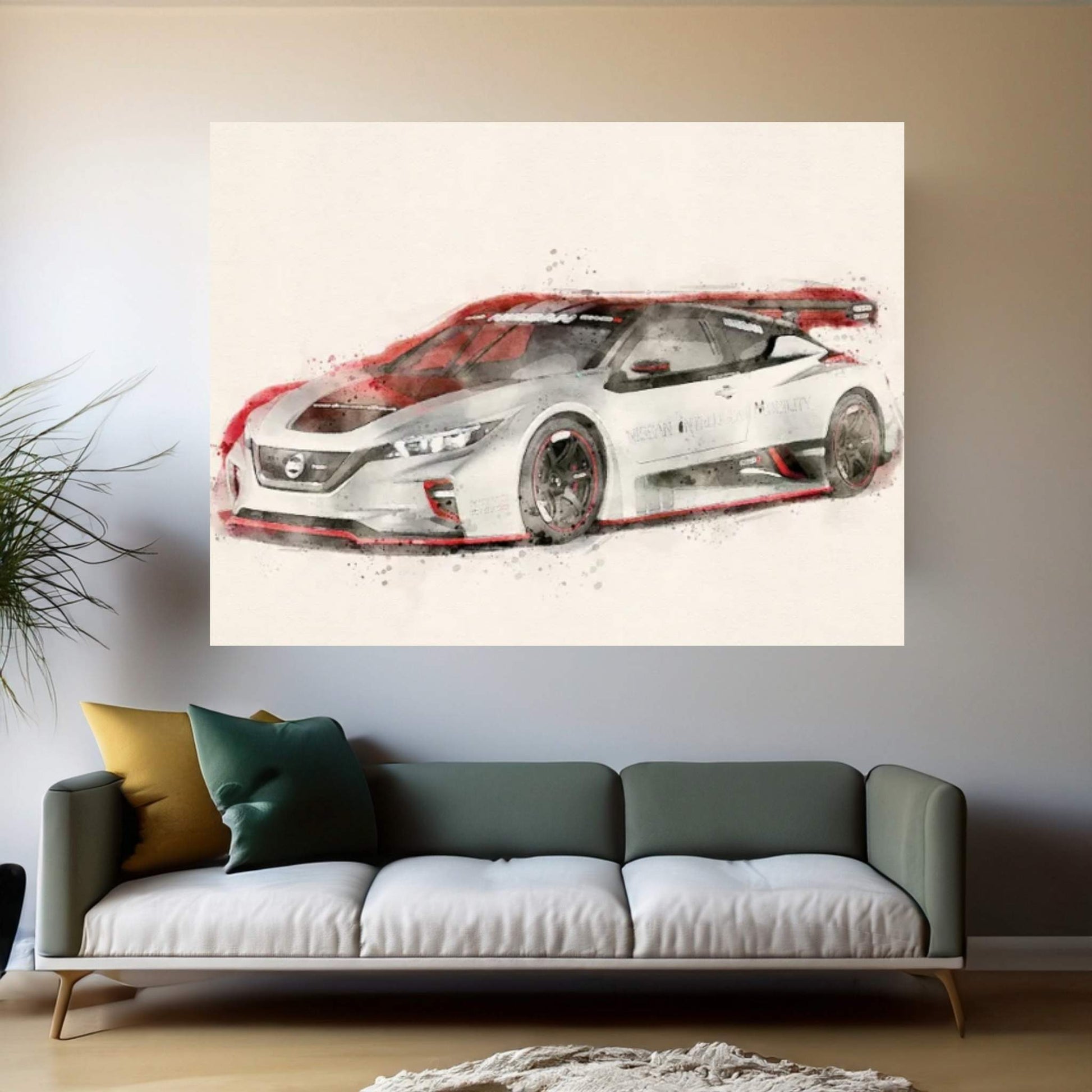 Nissan Nismo RC Coupe Canvas Wall Art - Y Canvas