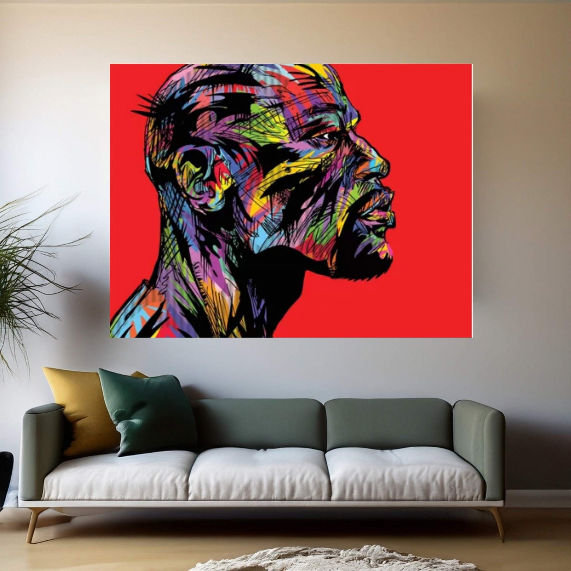 Floyd Maydrome Canvas Wall Art - Y Canvas