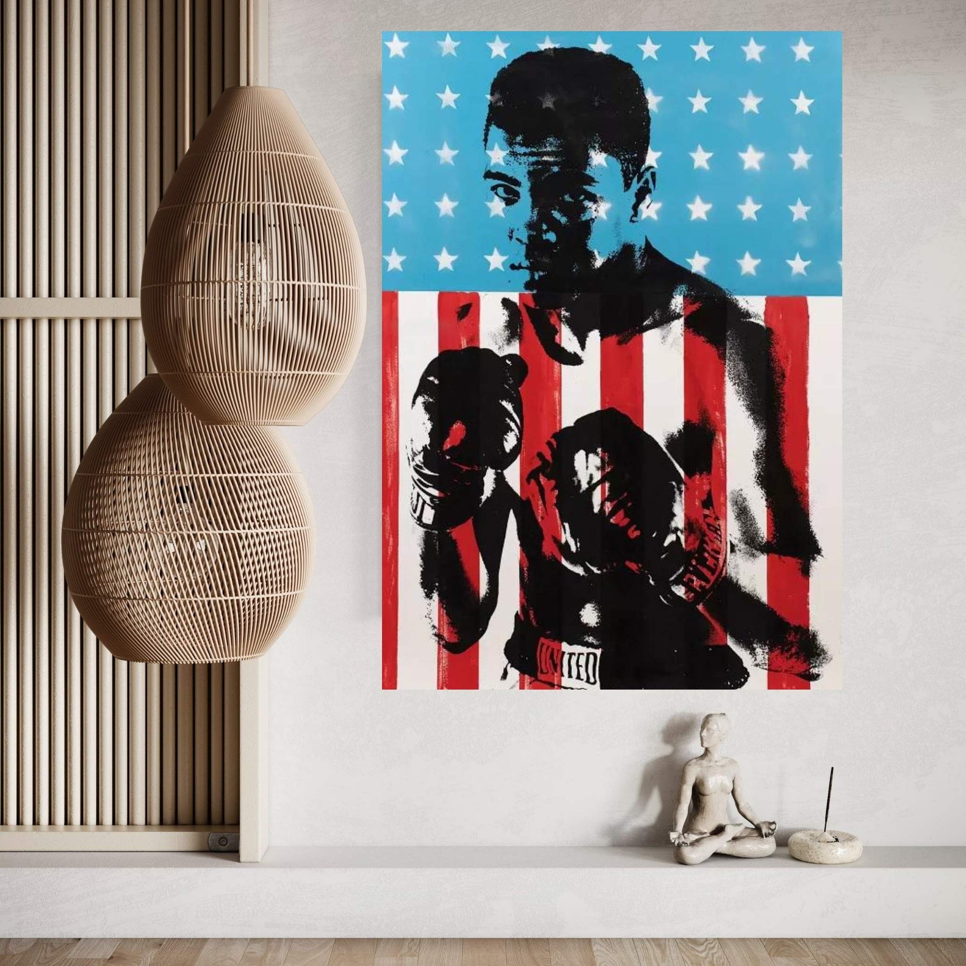 Muhammad Ali Canvas Wall Art - Y Canvas