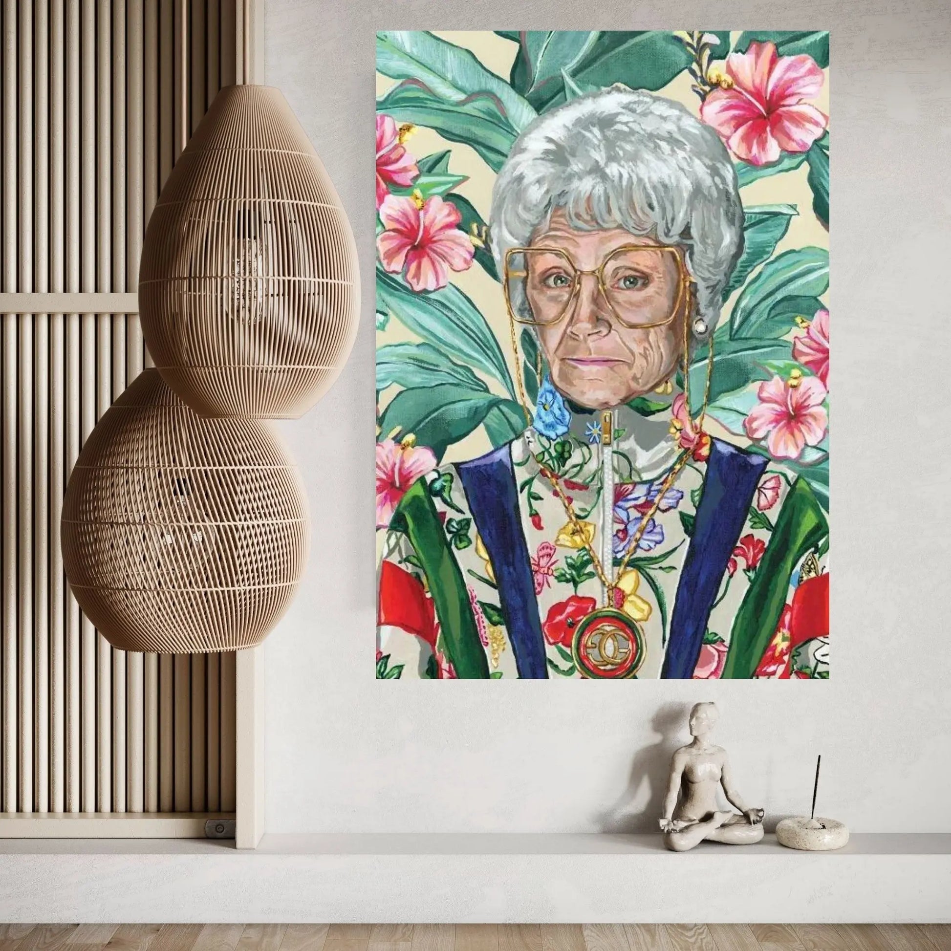 Sophia Canvas Wall Art - Y Canvas