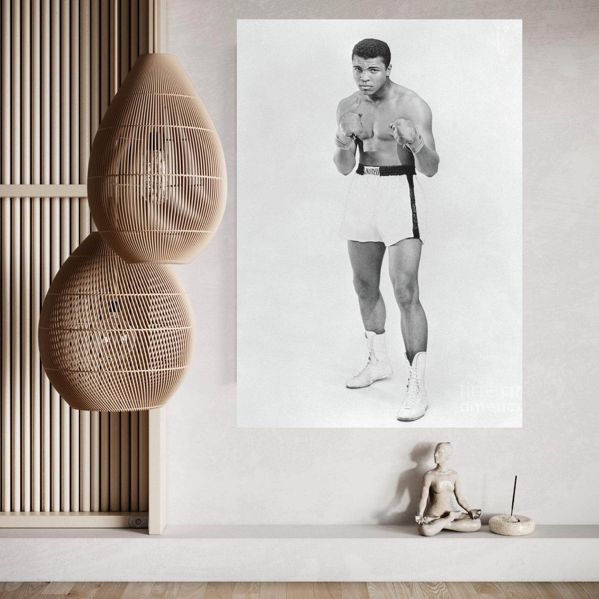 Heavyweight Boxer Muhammad Ali Canvas Wall Art - Y Canvas
