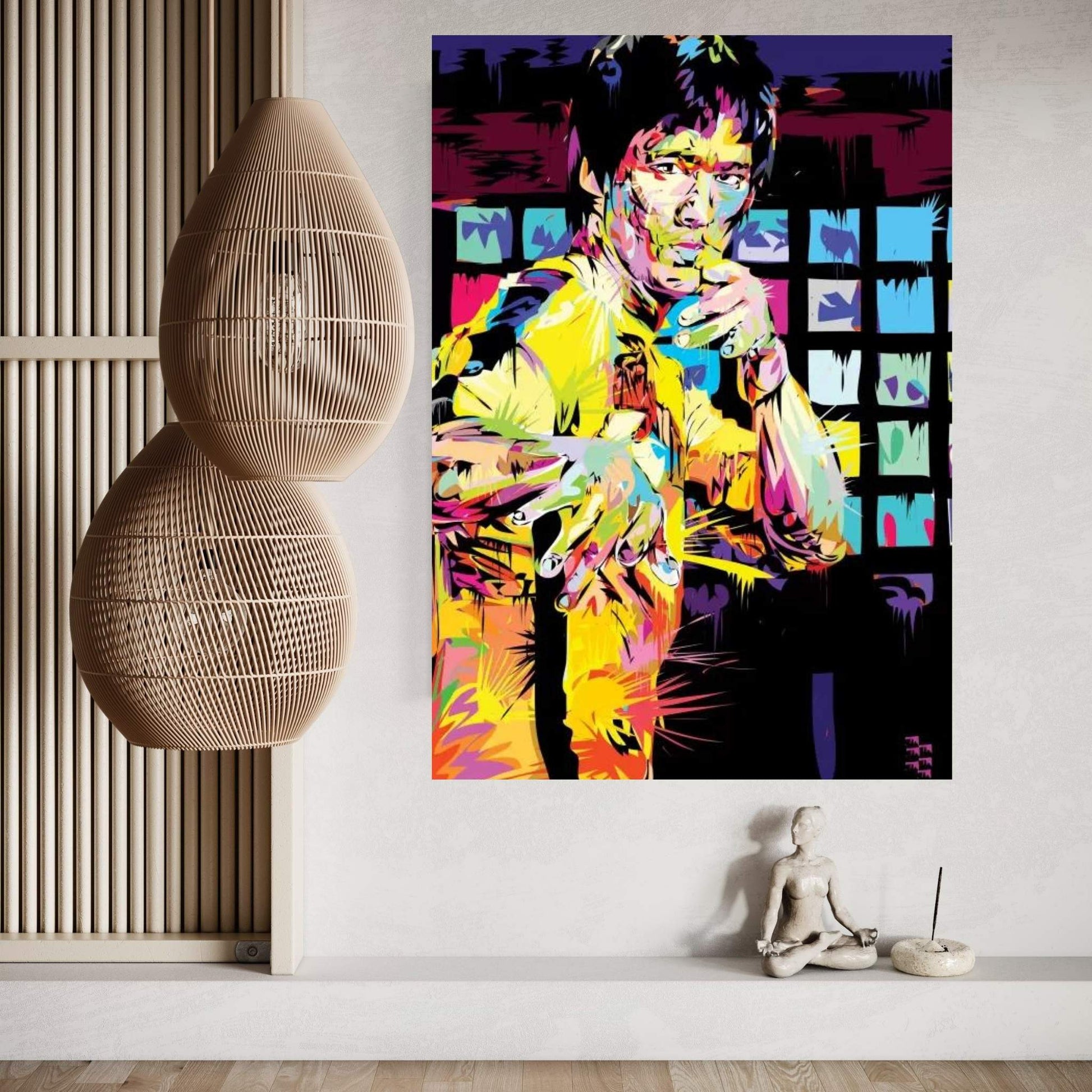 Bruce Lee I Canvas Wall Art - Y Canvas