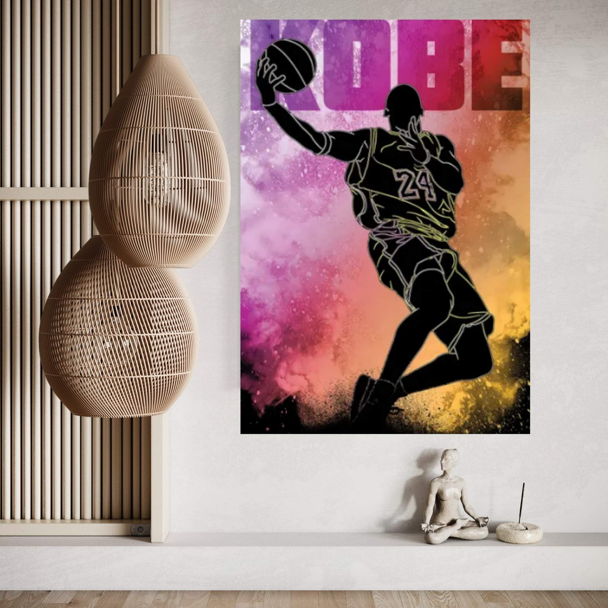 Soul Of Kobe Canvas Wall Art - Y Canvas