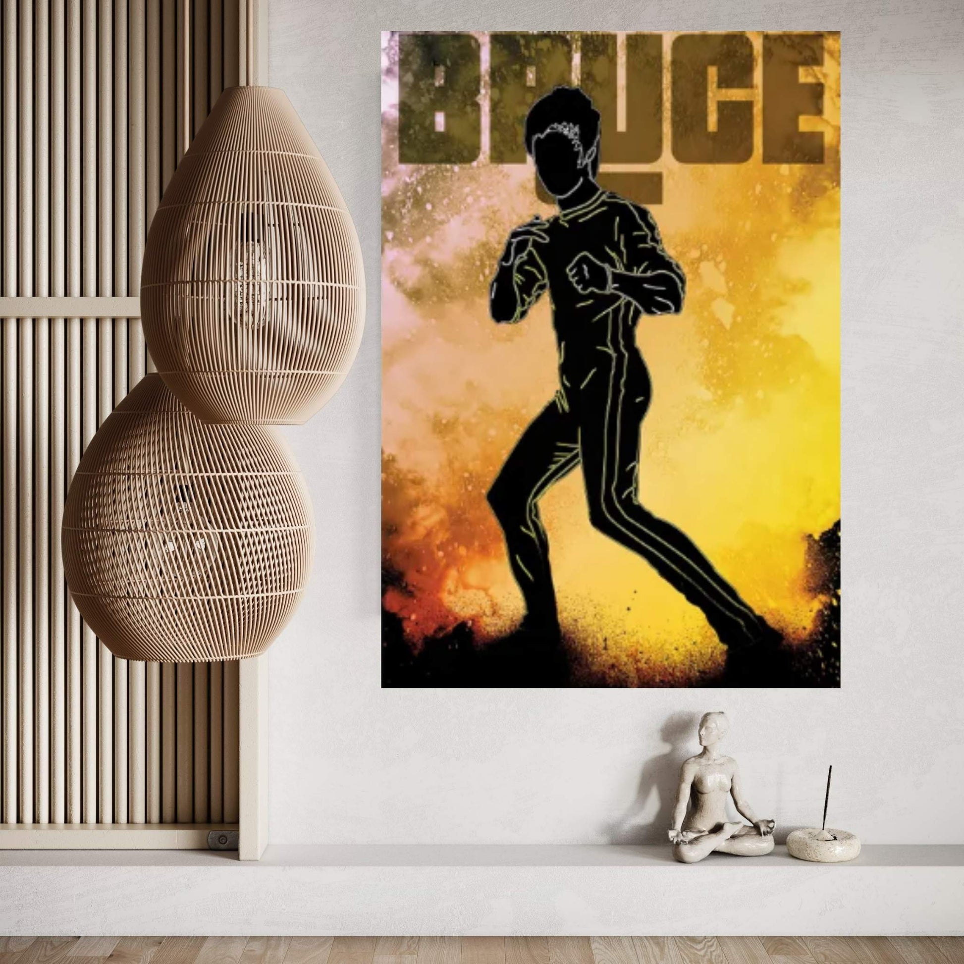 Soul Of Kung Fu Canvas Wall Art - Y Canvas