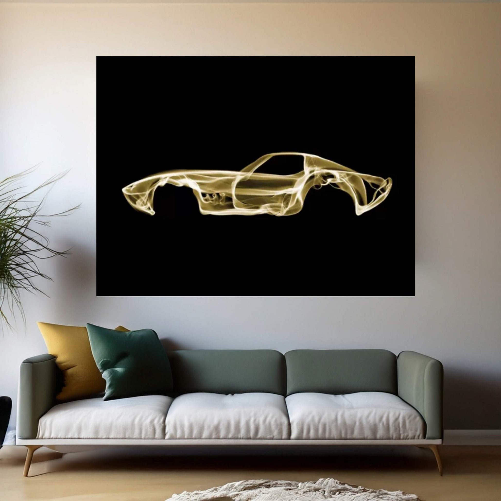 Chevrolet Corvette C3 Canvas Wall Art - Y Canvas