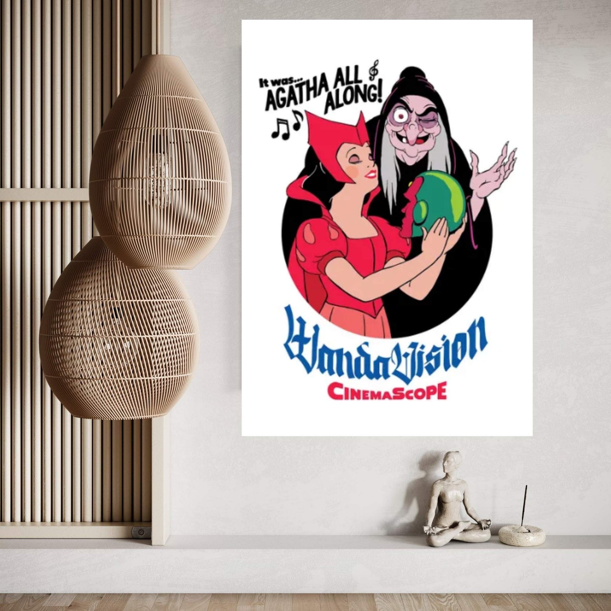 All Along Canvas Wall Art - Y Canvas