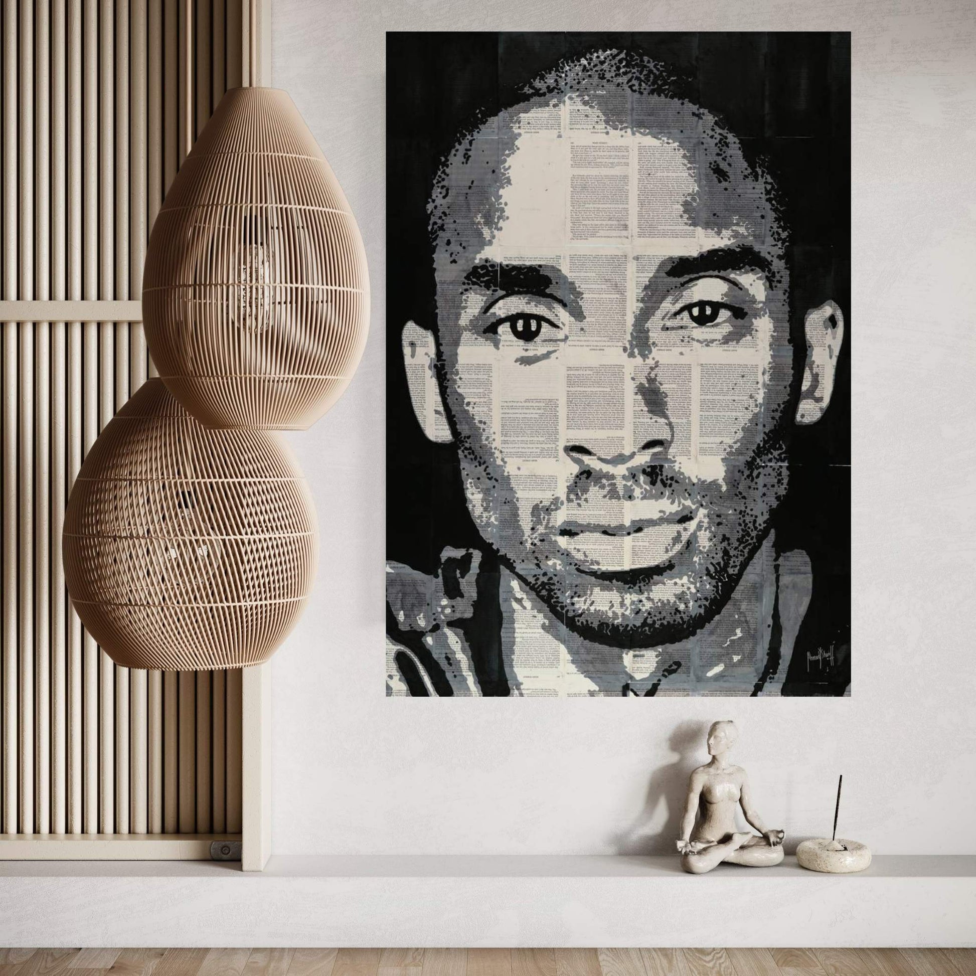 Kobe Bryant Canvas Wall Art - Y Canvas