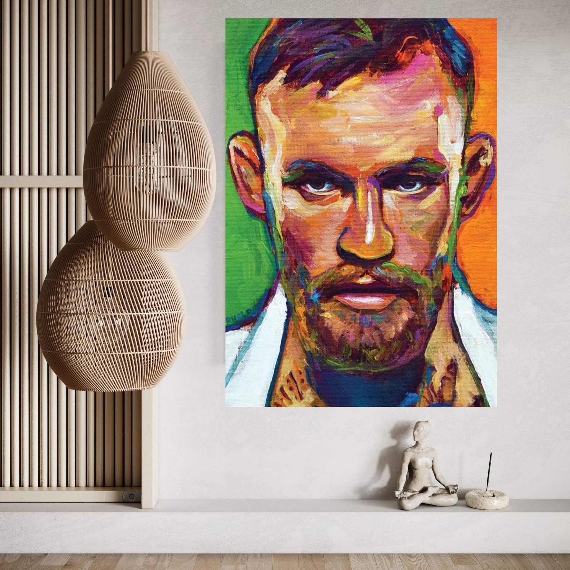 Conor McGregor Canvas Wall Art - Y Canvas
