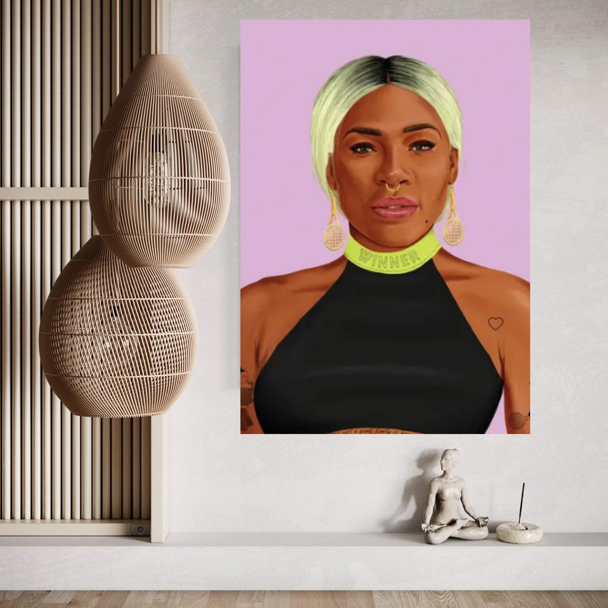 Serena Williams Canvas Wall Art - Y Canvas